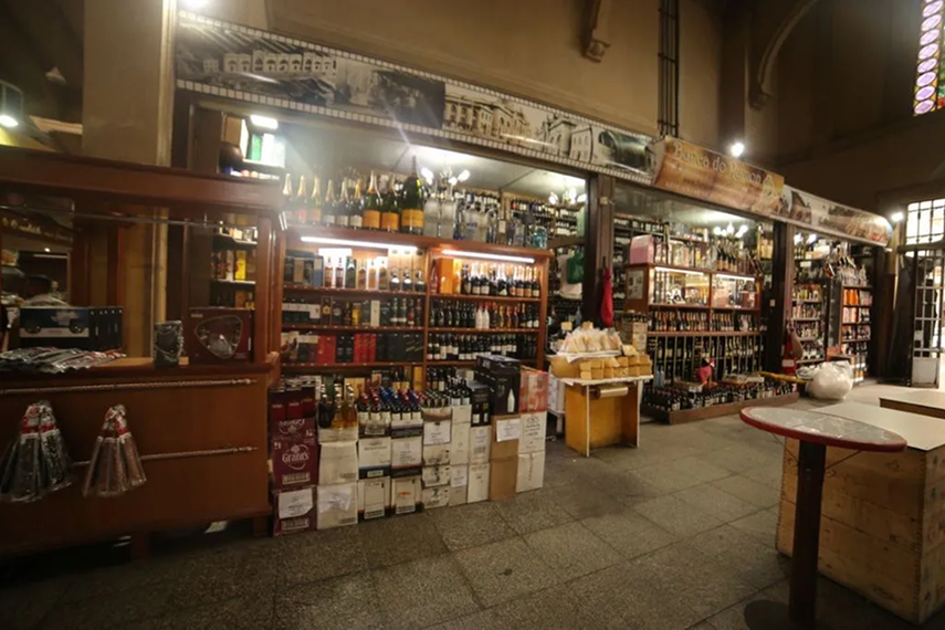 Localização da Banca do Ramon - Rua E, box 7 no Mercado Municipal