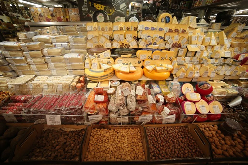 Localização da Banca do Ramon - Rua H, box 21-23 no Mercado Municipal