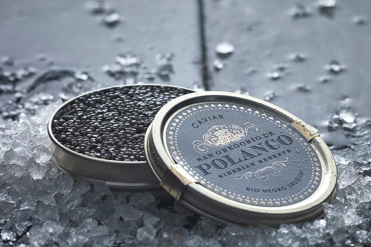 Caviar Polanco Siberian Reserve 125g - Banca do Ramon