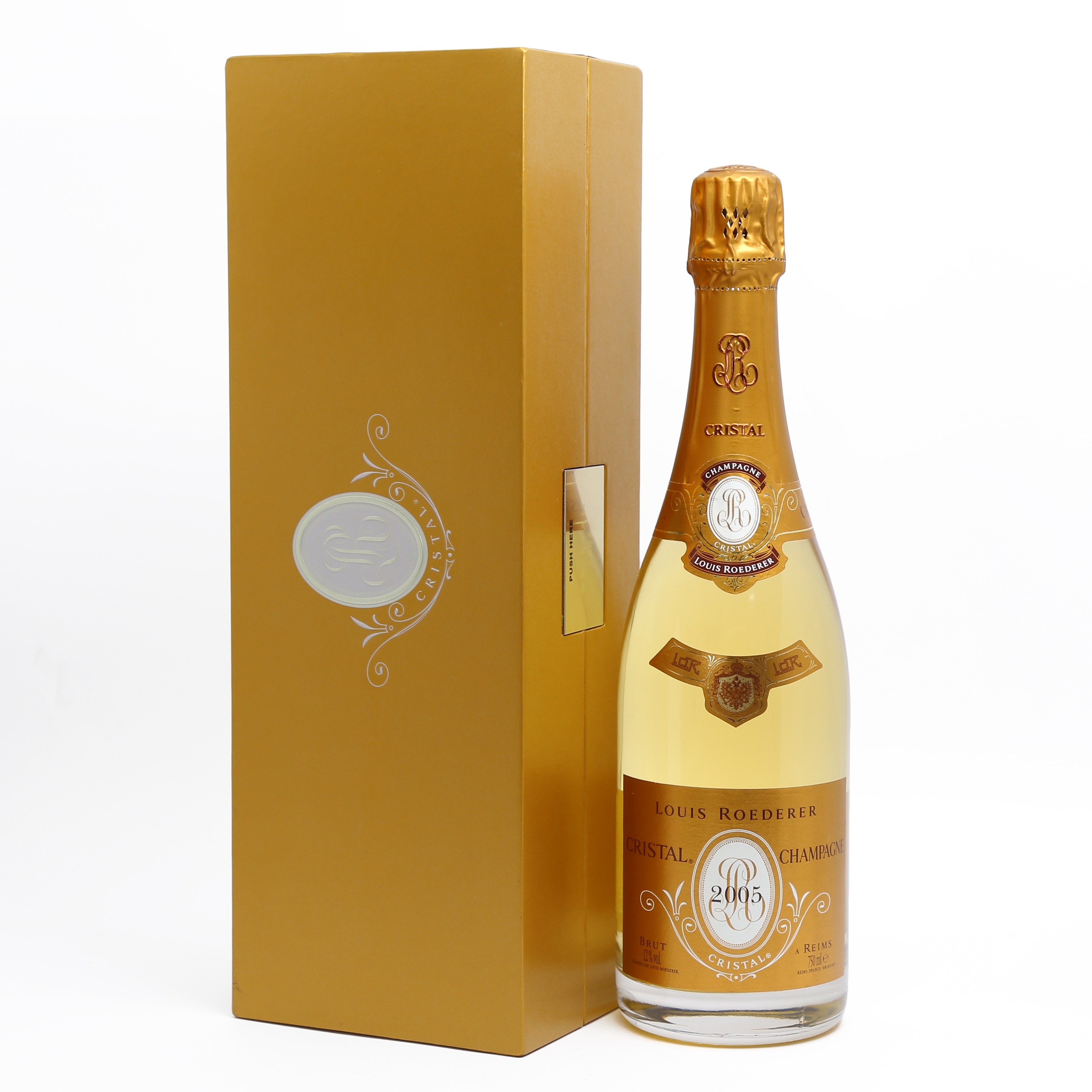 Champagne Cristal Louis Roederer Brut (750ml) - Banca do Ramon
