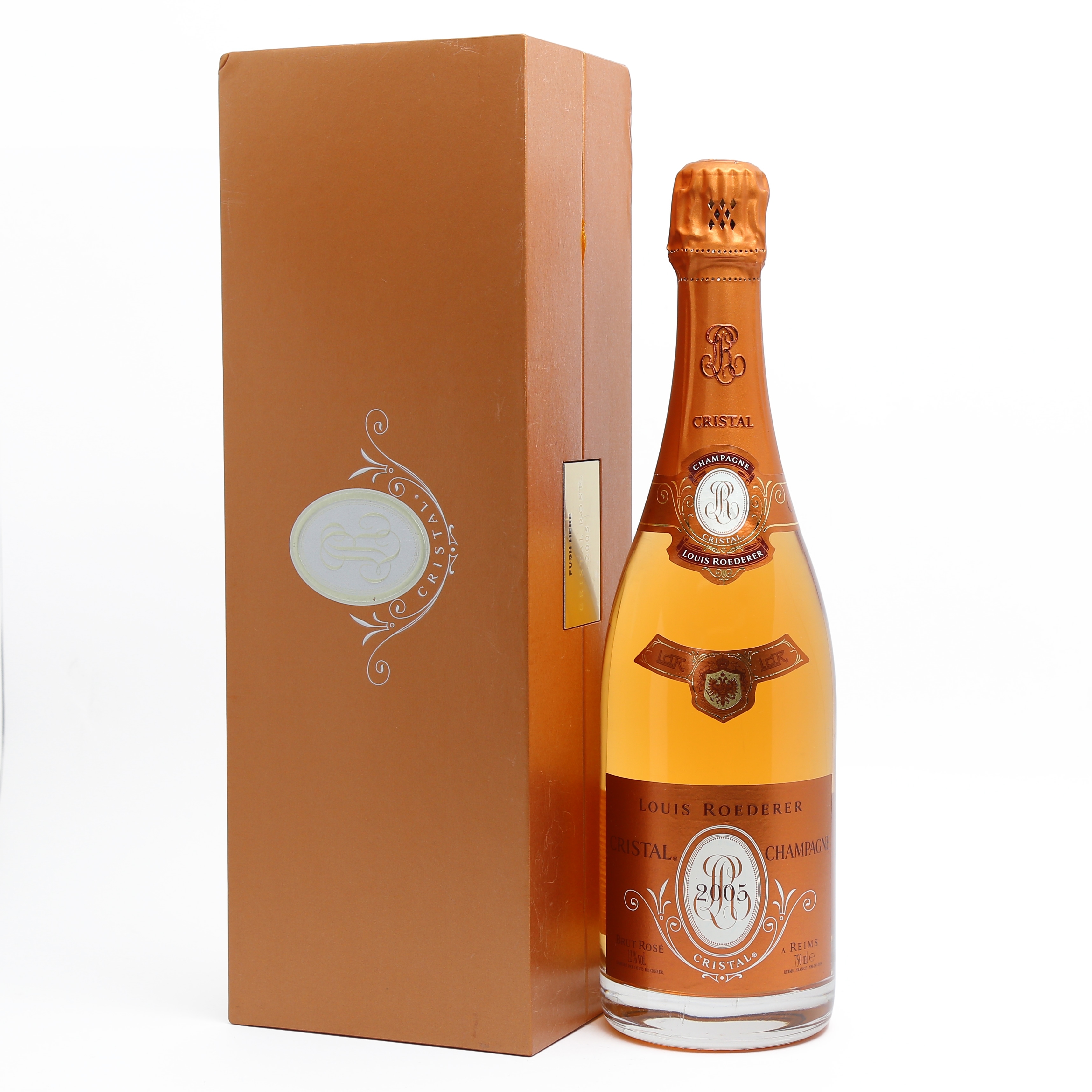 Champagne Cristal Louis Roederer Rosé (750ml) - Banca do Ramon
