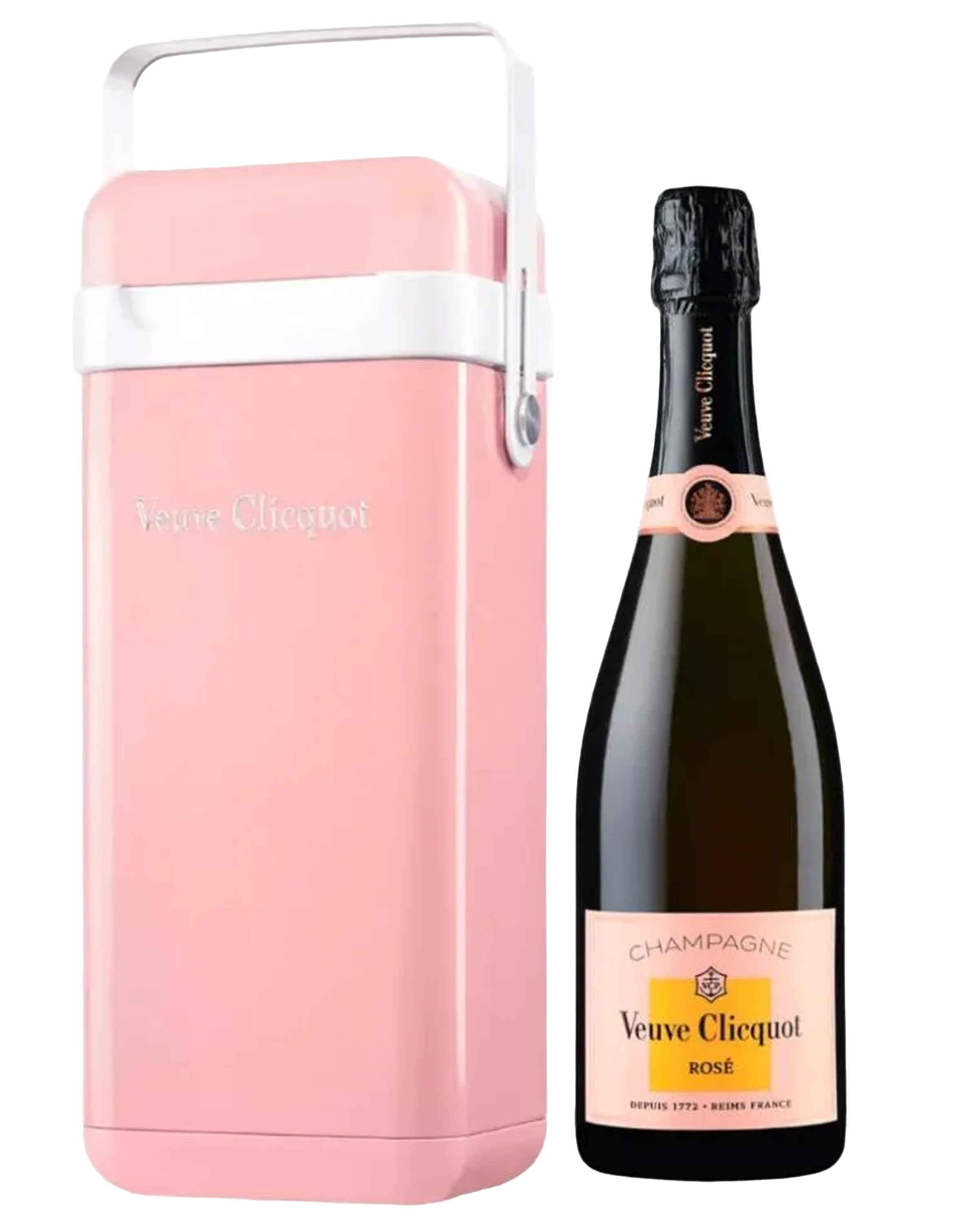 Champagne Veuve Clicquot Brut Rose Cooler 750ml - Banca do Ramon