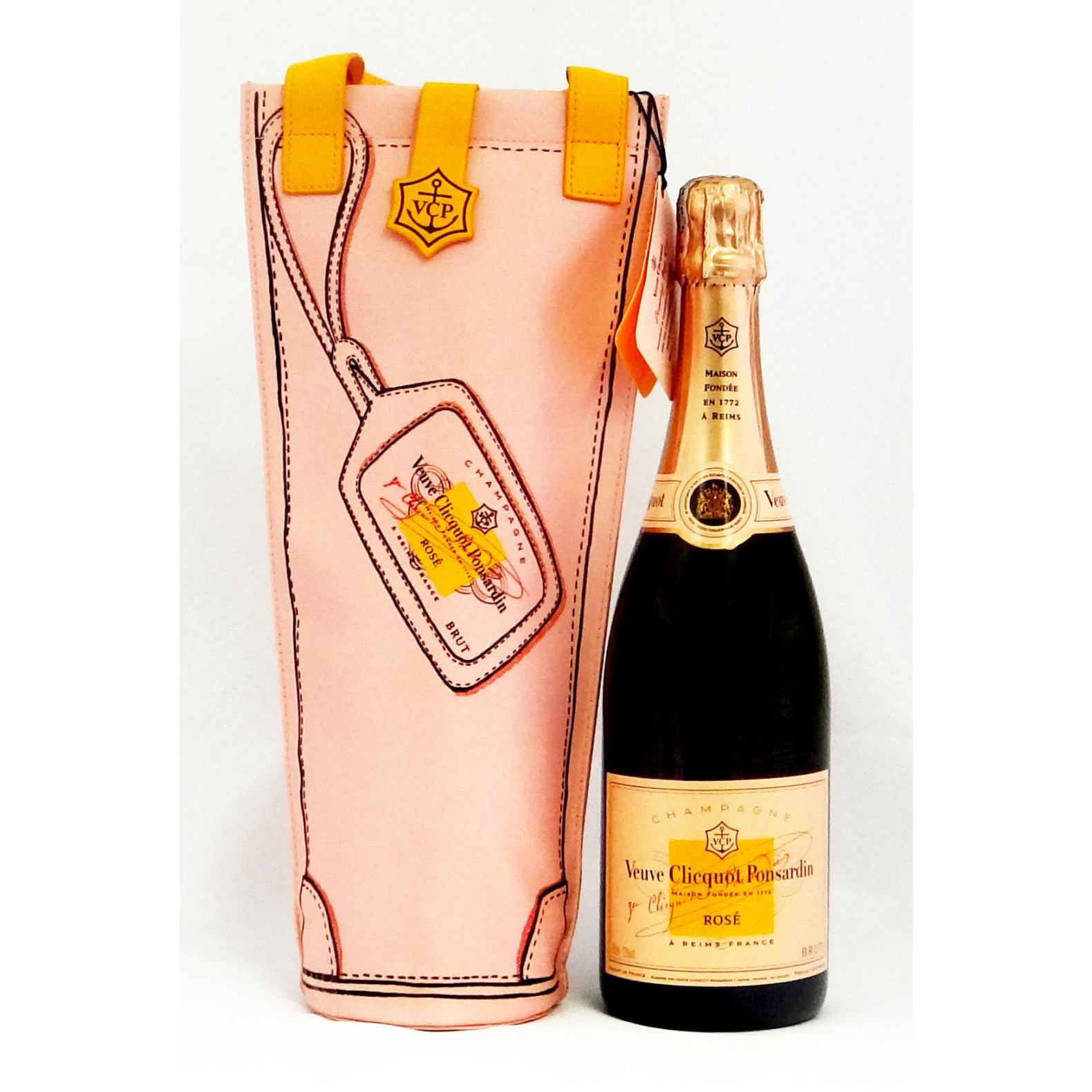 Champagne Veuve Clicquot Brut Rosé Shopping Bag