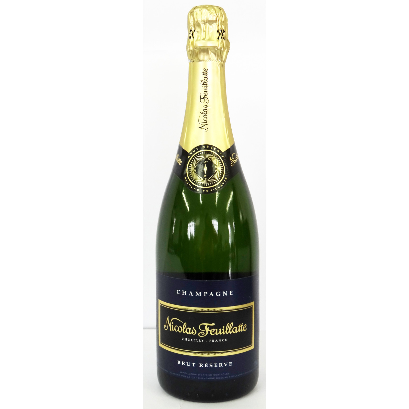 Champagne Nicolas Feuillatte Brut Réserve (750ml) Banca do Ramon