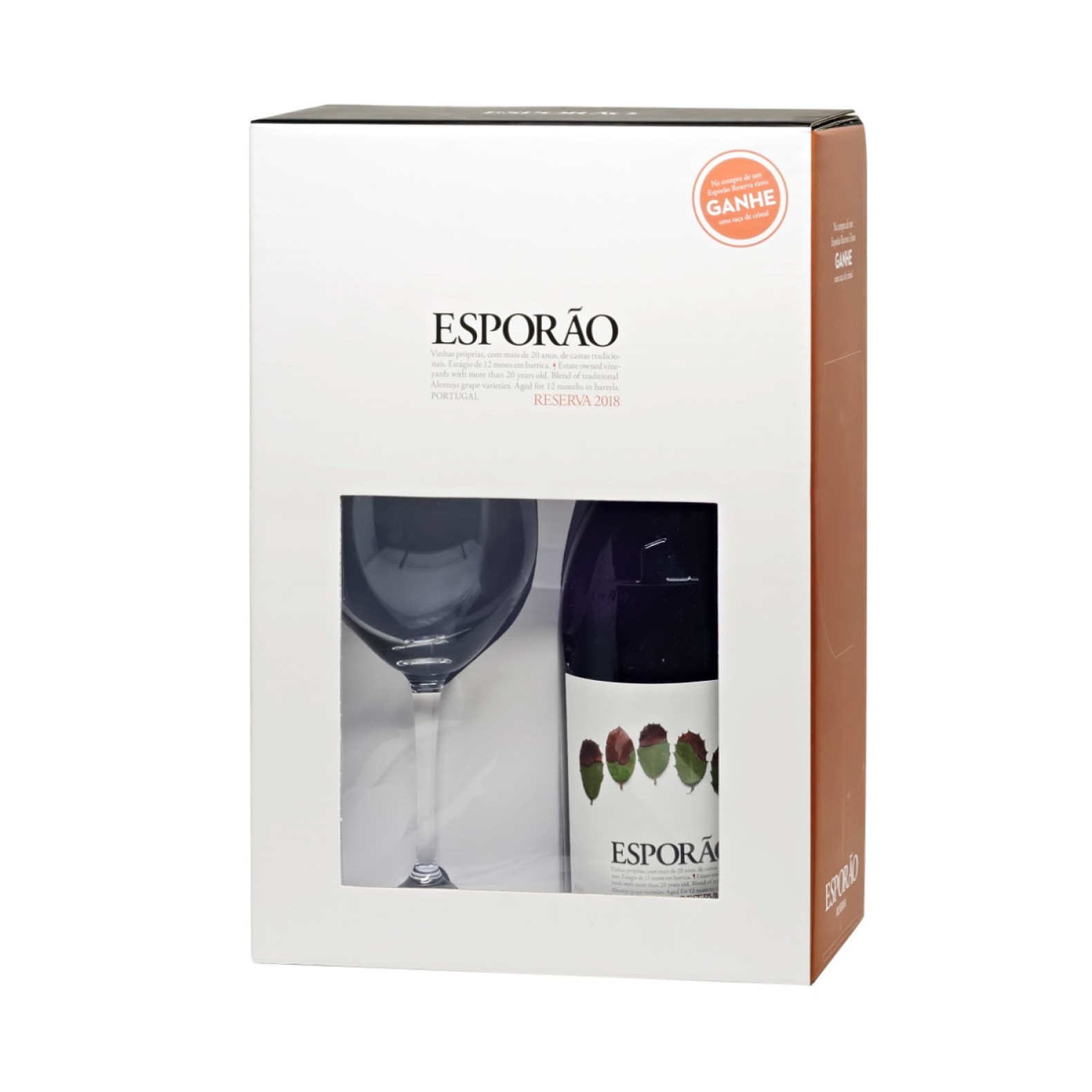 Kit Vinho Esporão Reserva Tinto + Taça Riedel (750ml) - Banca do Ramon
