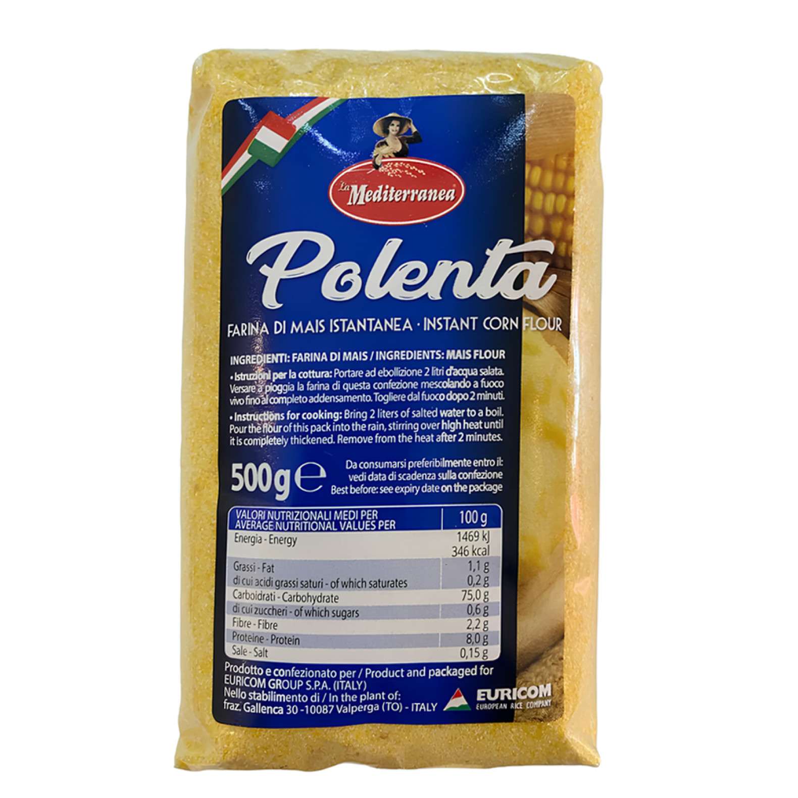 500g De Polenta Combien D Eau