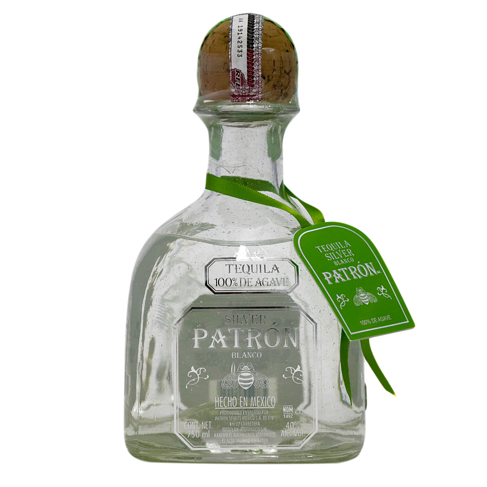 Tequila Patrón Silver Blanco