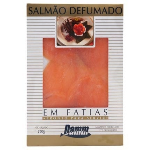 Salmão Defumado Damm 100g Banca do Ramon