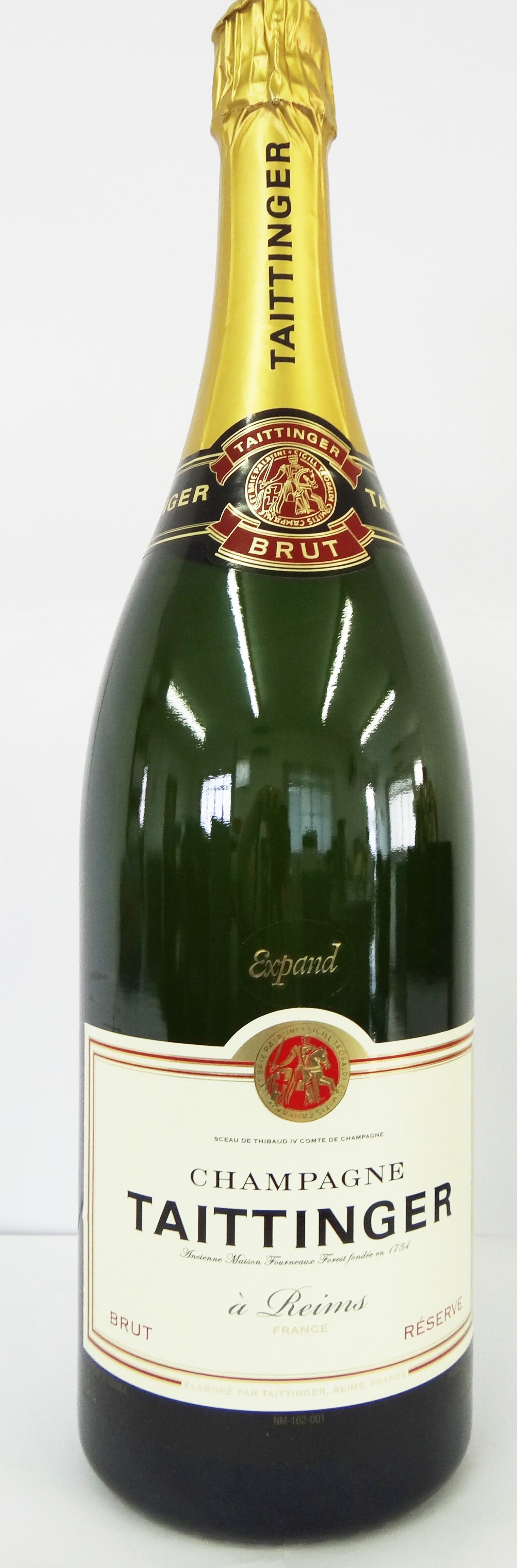 Champagne Taittinger Brut Reserve (3L) - Banca do Ramon