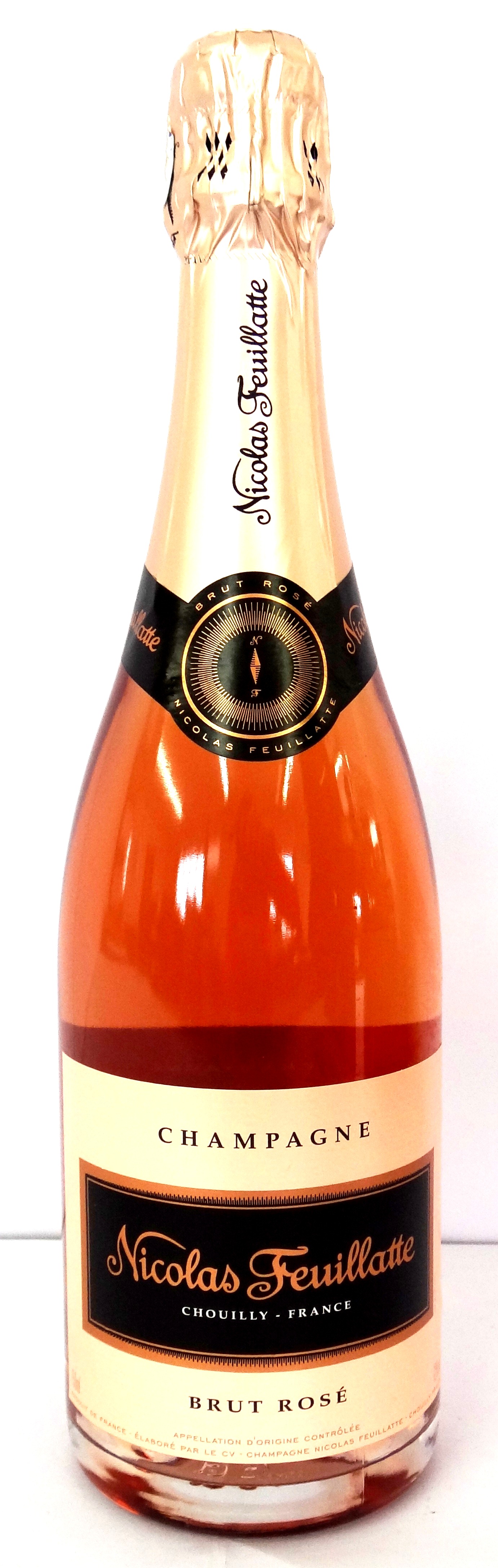 Nicolas Feuillatte Brut Rosé 750ml Champagne Nicolas Feuillatte Brut Rosé (750ml) - Banca do Ramon