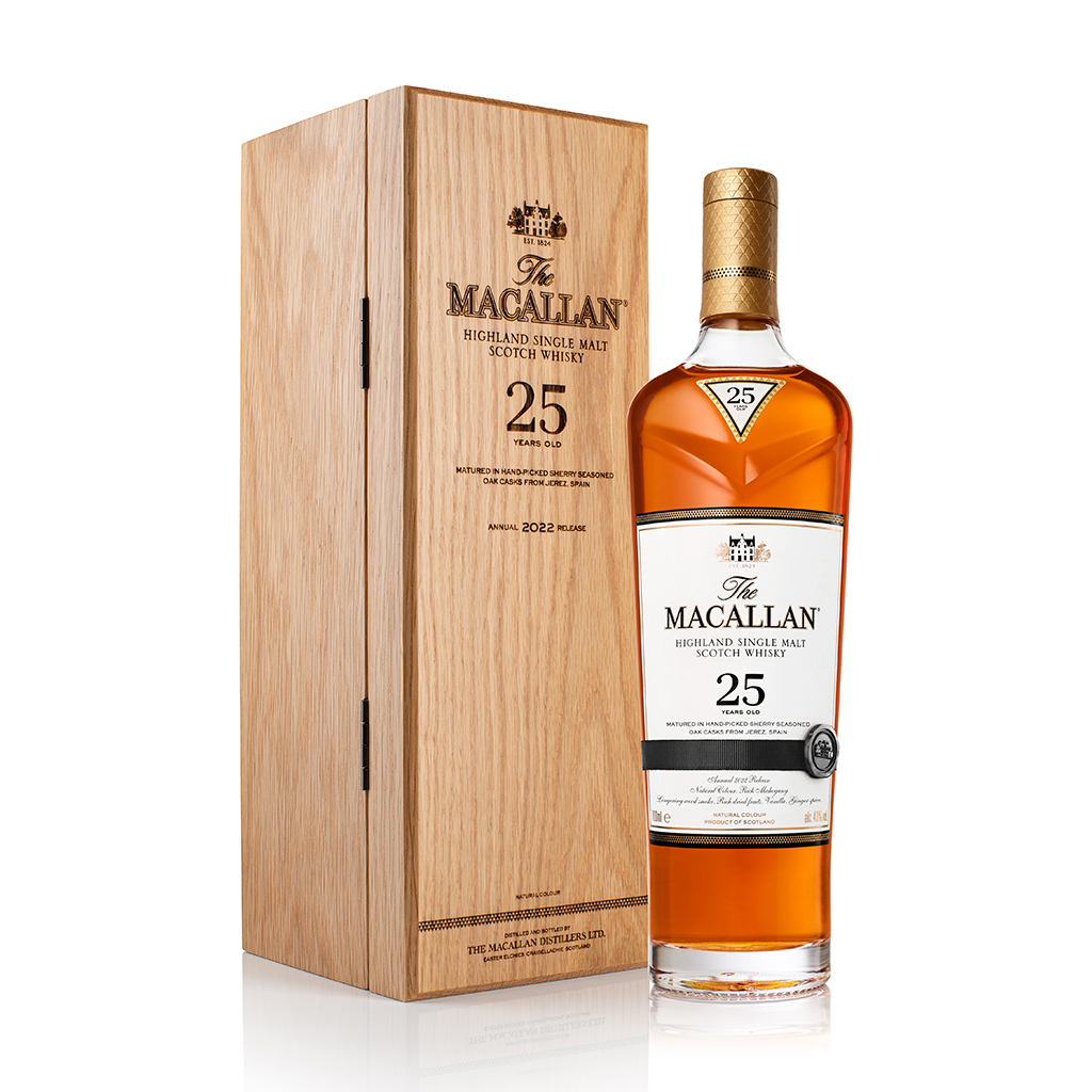 Whisky Macallan Sherry Oak 25 Anos 700ml - Banca do Ramon