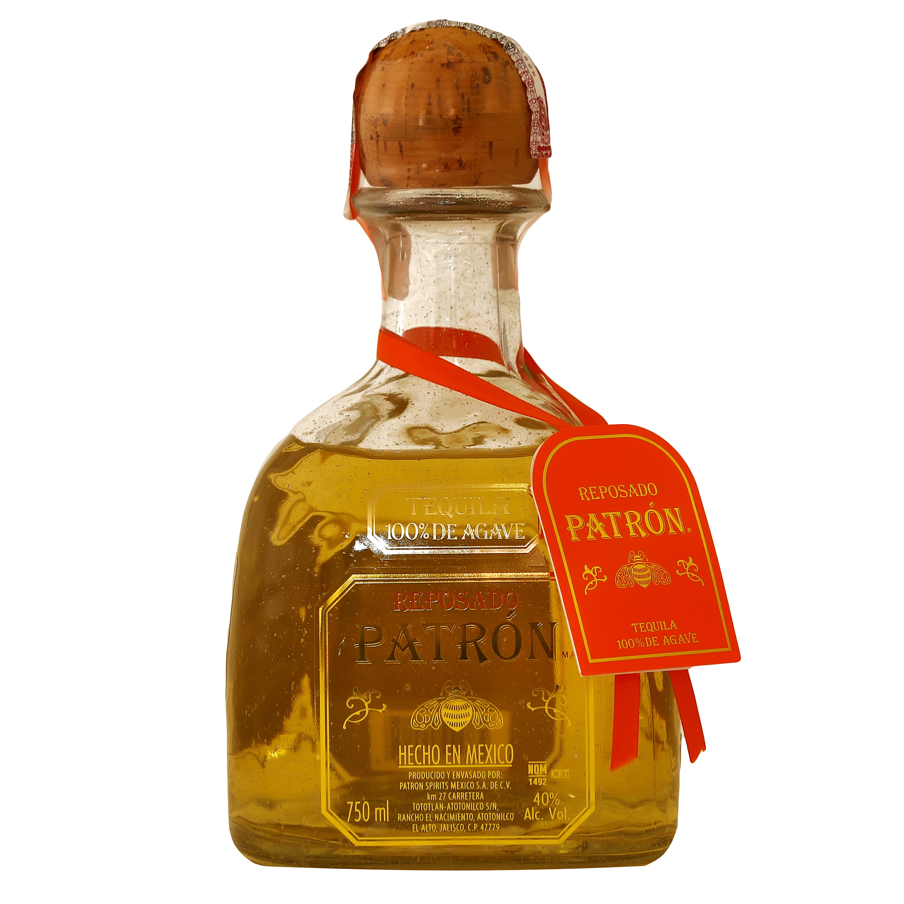 Tequila Patrón Reposado (750ml) - Banca do Ramon