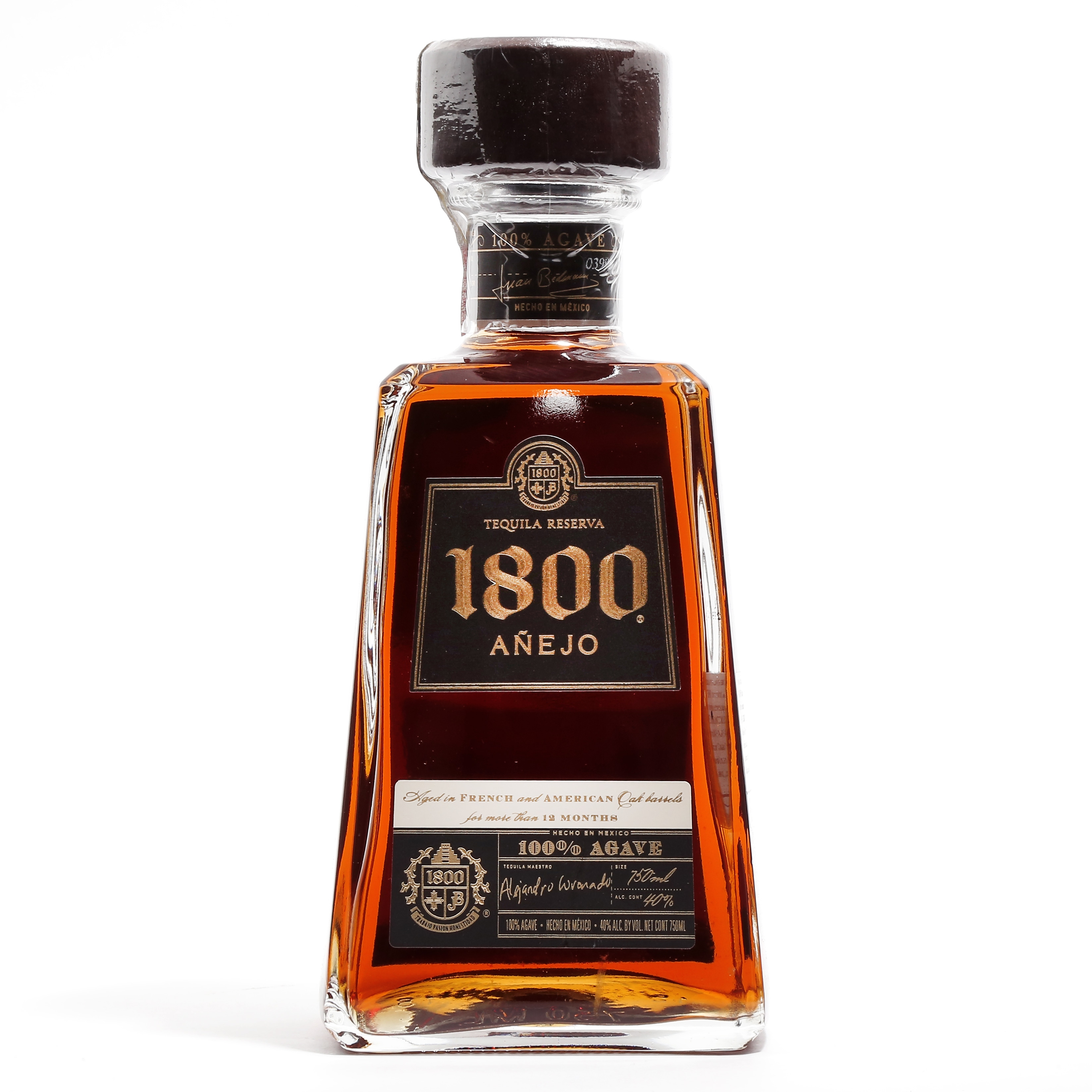 Tequila 1800 Añejo Reserva 700ml - Banca do Ramon