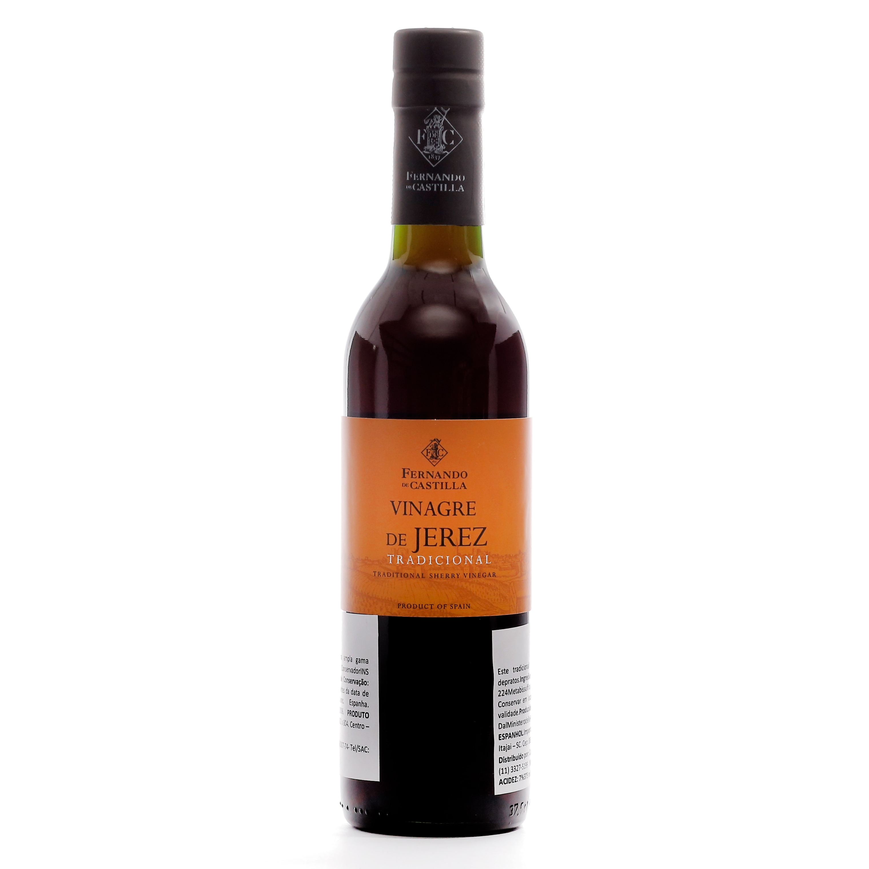 Vinagre de Jerez Tradicional Fernando De Castilla (375ml) Banca do Ramon