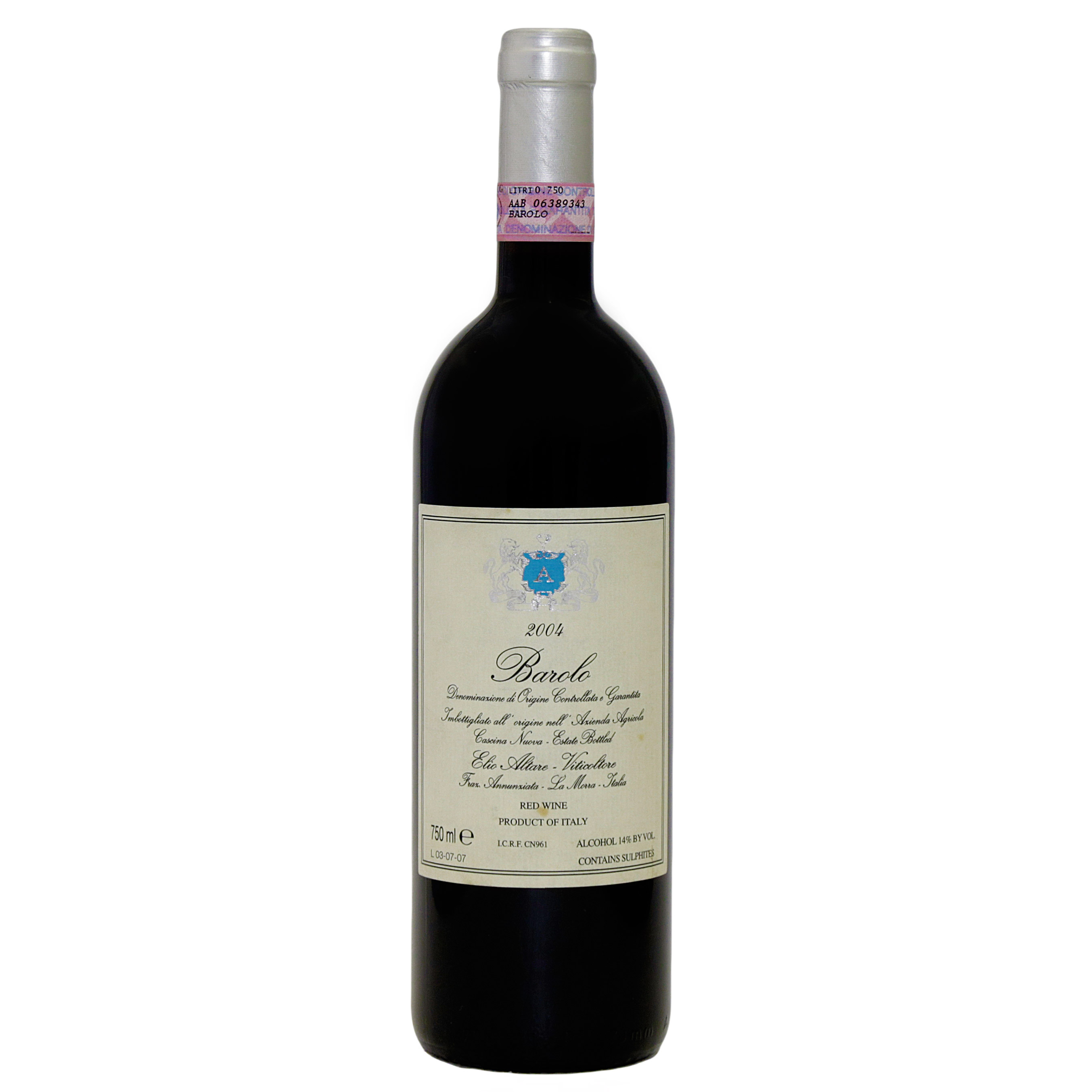 Vinho Barolo Elio Altare (750ml) - Banca do Ramon