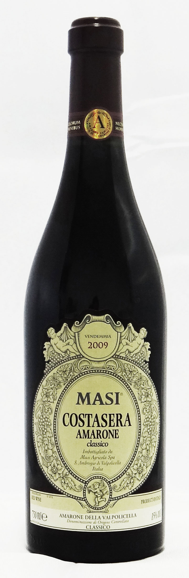値下げ750mlMASI COSTASERA AMARONE 2009 Vinho Costasera Amarone Della Valpolicella Masi (750ml) - Banca do