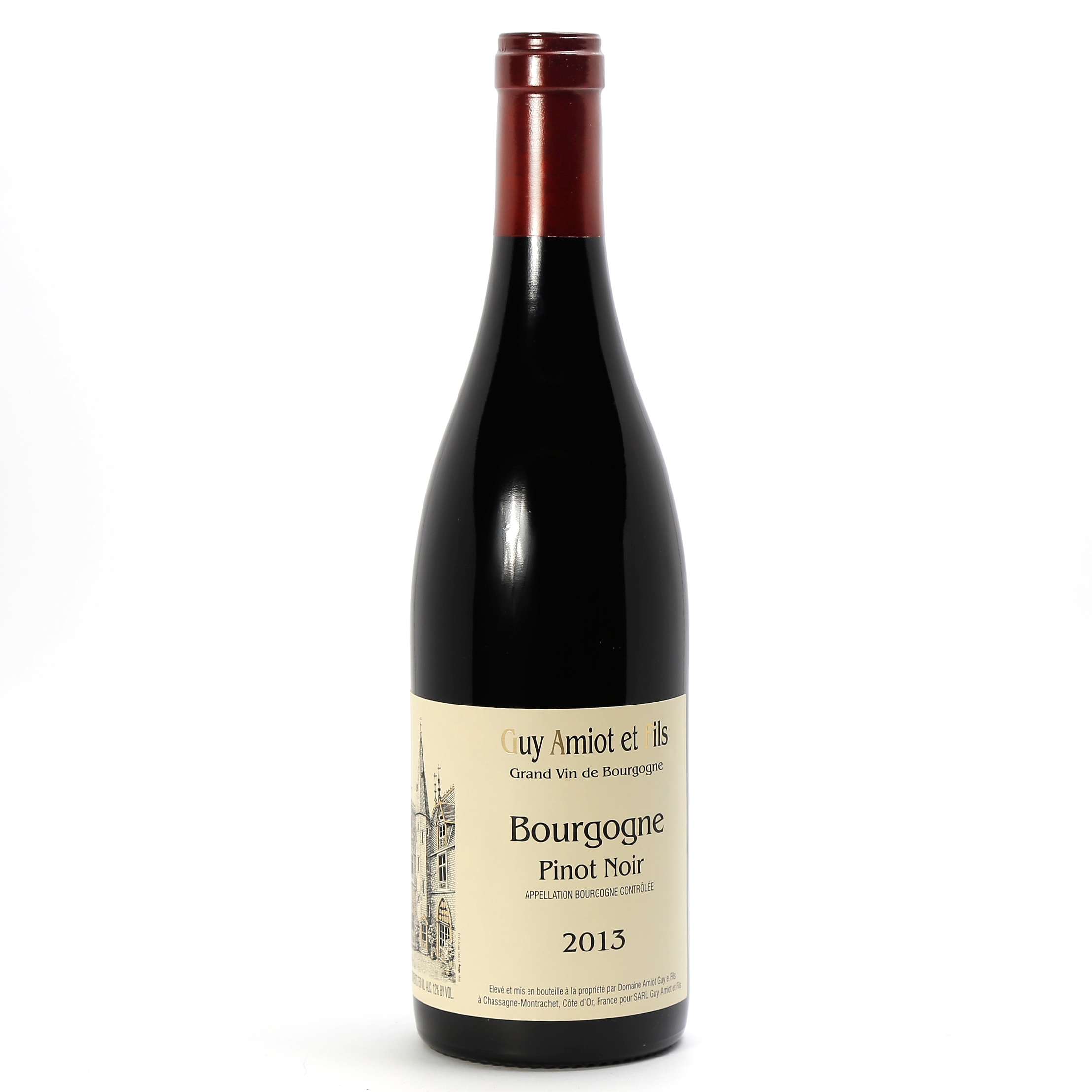 Vinho Guy Amiot et Fils Bourgogne Pinot Noir (750ml) - Banca do Ramon