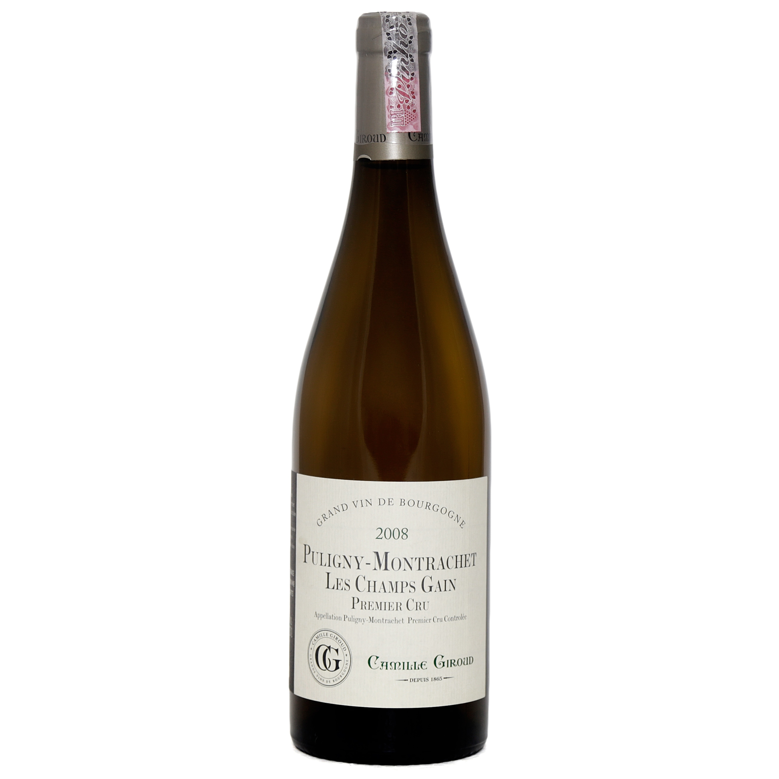 dou497 　Puligny-Montrachet 2008 Vinho Puligny Montrachet Les Champs Gain Premier Cru 2008 (750ml