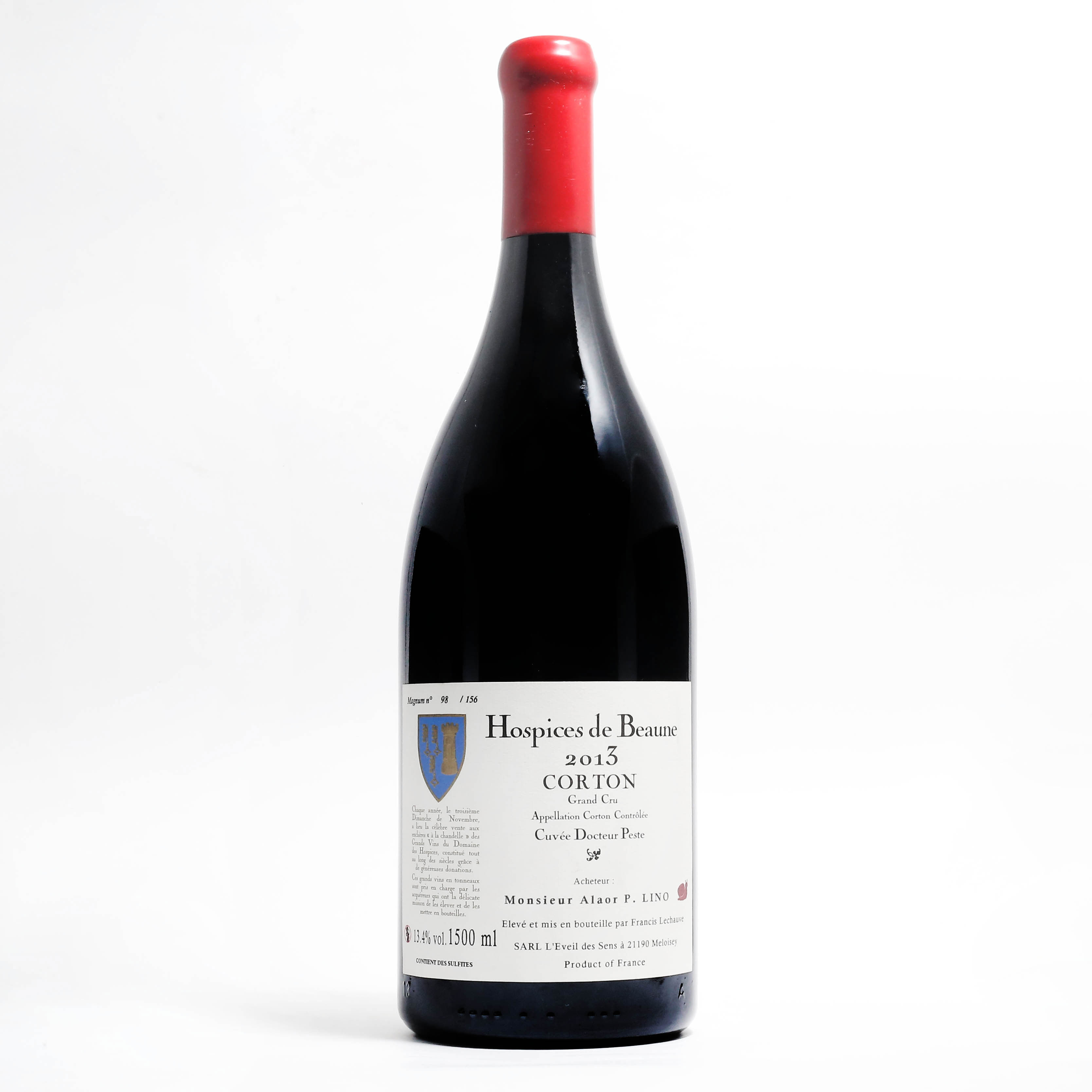 Vinho Hospices de Beaune Corton Grand Cru (1,5L) - Banca do Ramon