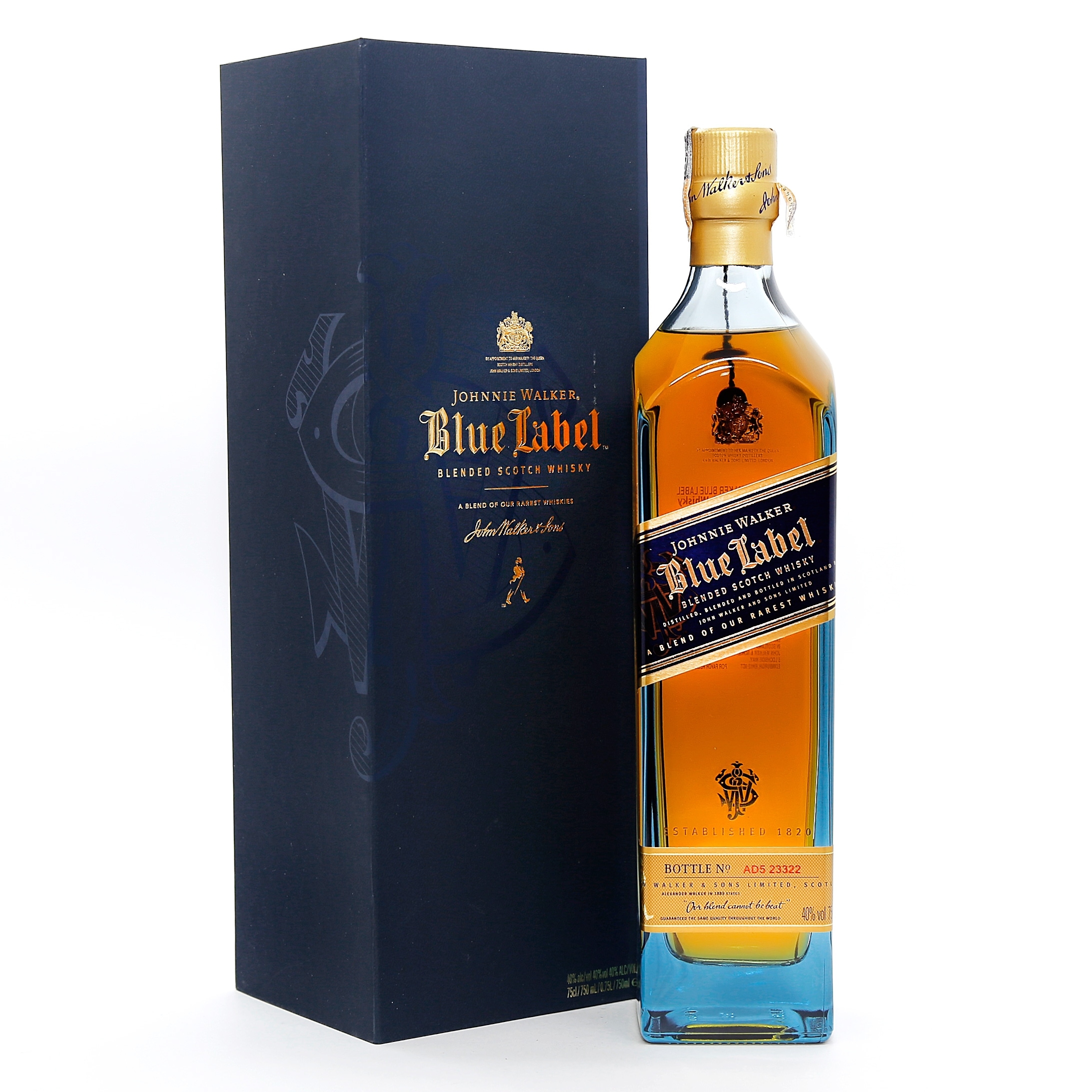 Whisky Johnnie Walker Blue Label 750ml - Banca do Ramon