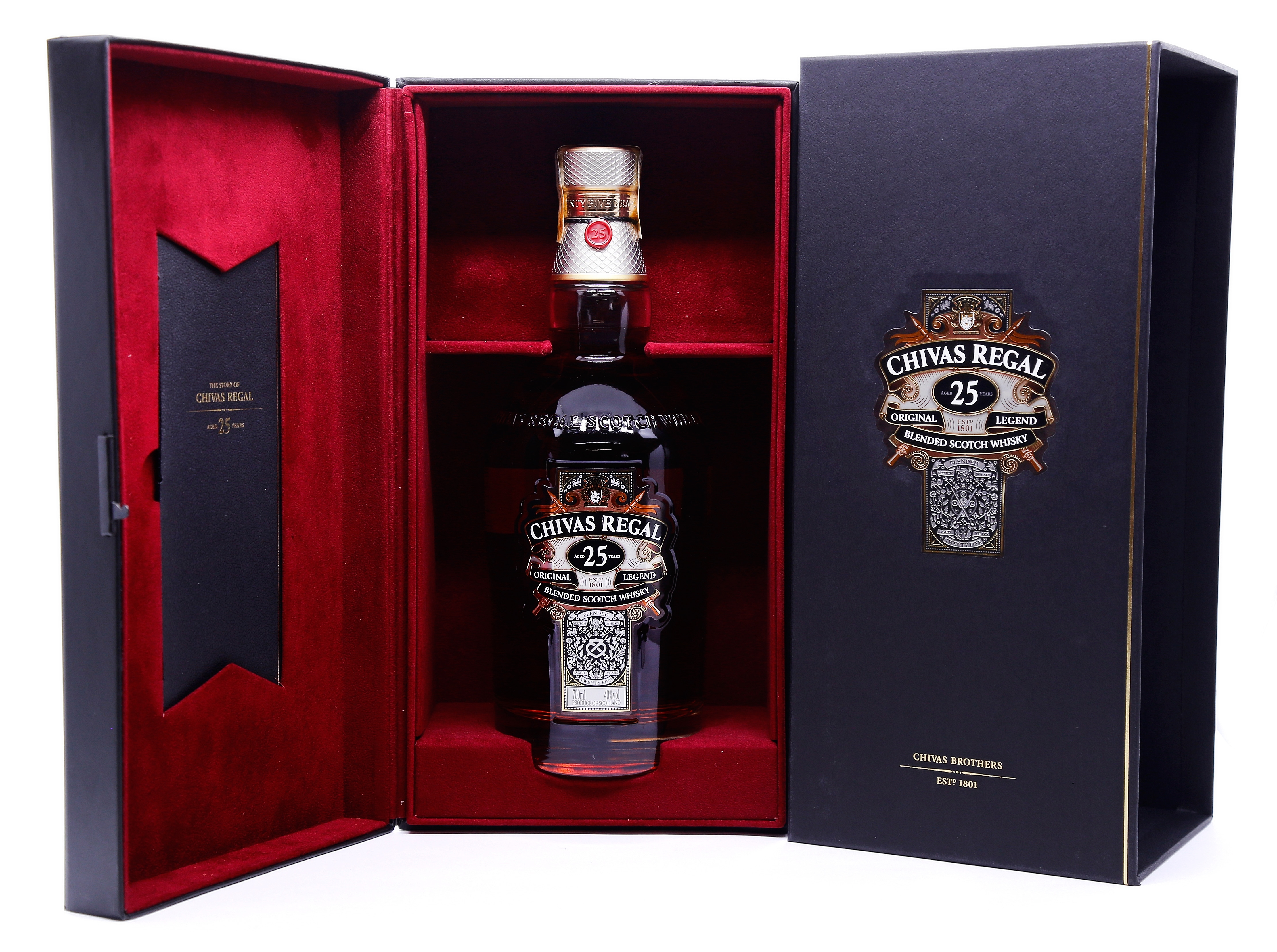 【空瓶・未洗浄】Chivas Regal 25年 750ml 空瓶・未洗浄】Chivas Regal 25年 750ml 空瓶・未洗浄】Chivas Regal 25