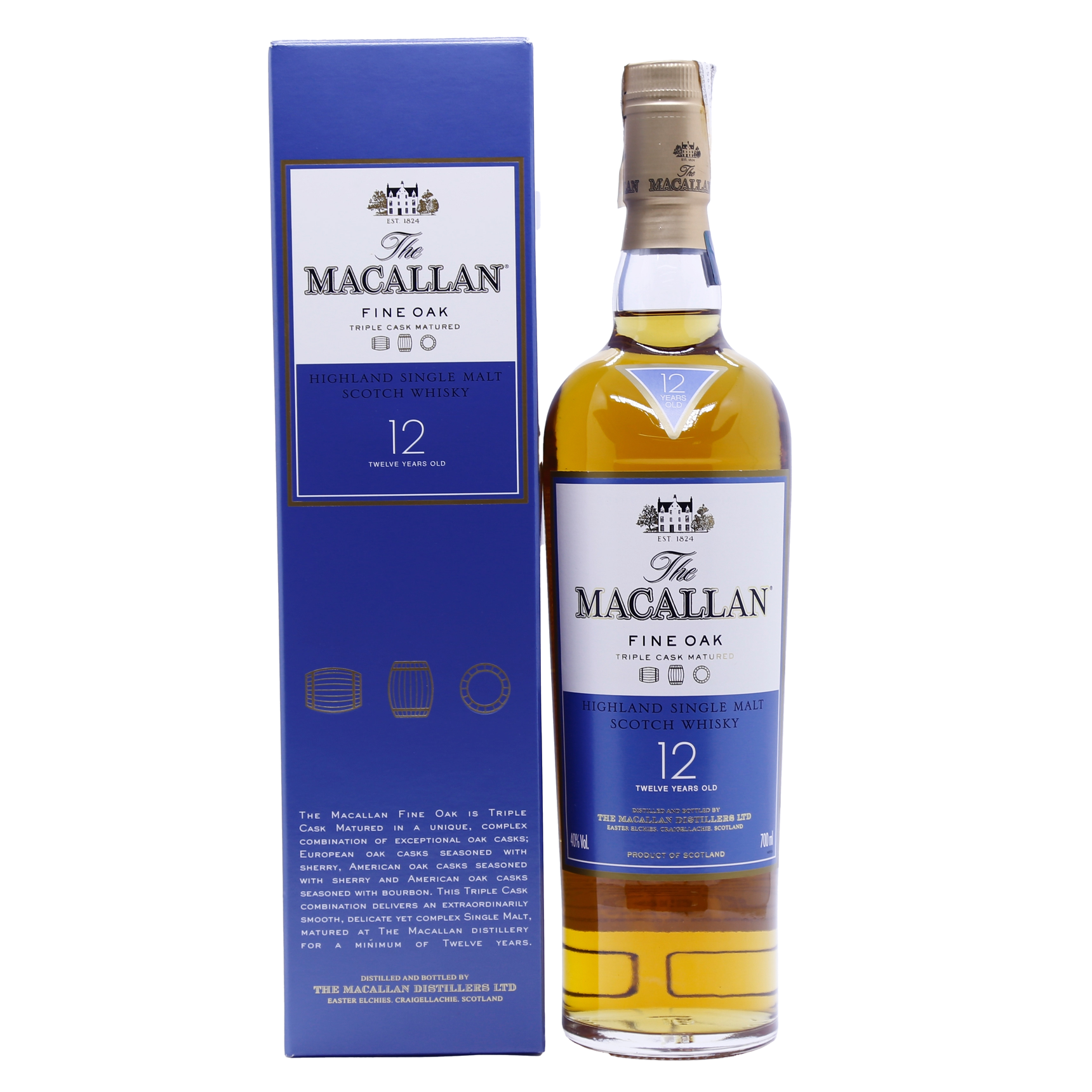 ウイスキー Macallan 12 Year Old Triple Cask GW Imports | Comprar Bebidas Importadas | Destilados Premium