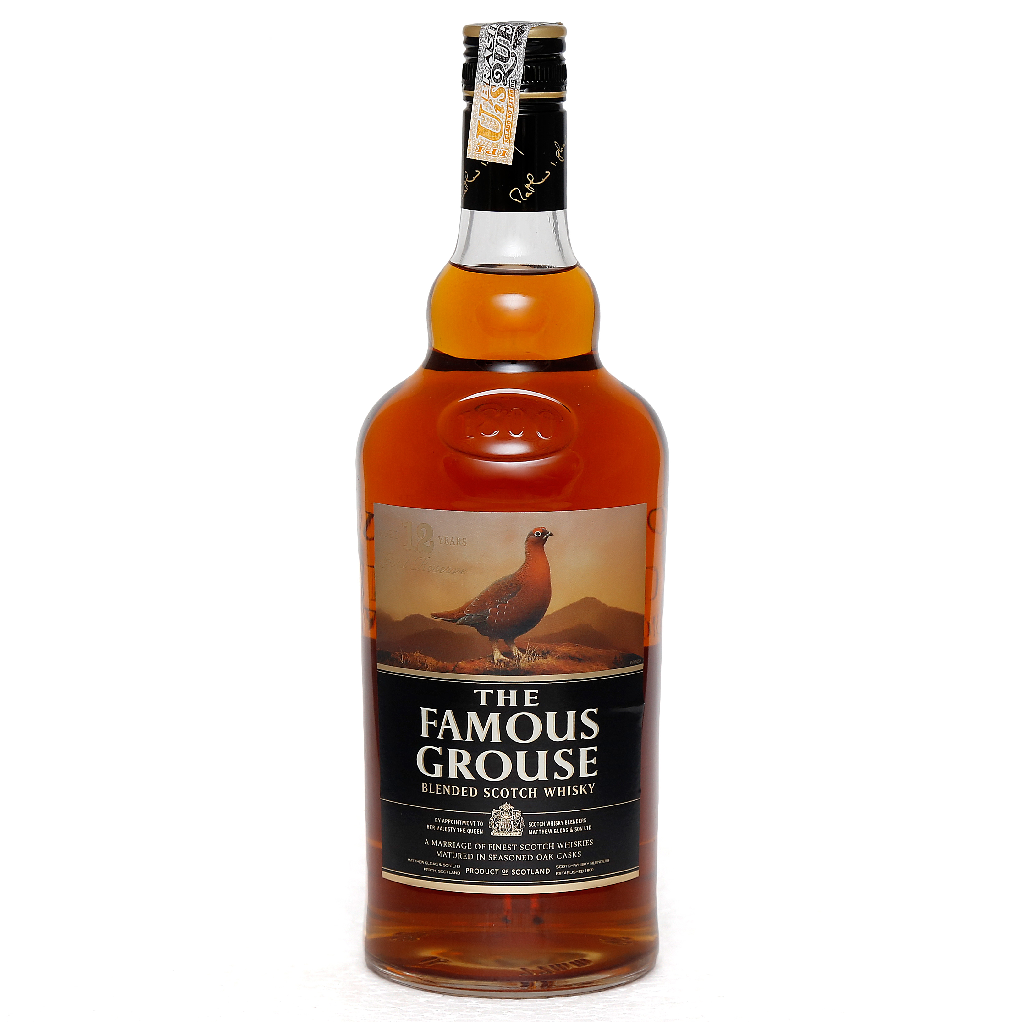 Whisky The Famous Grouse Reserve 12 Anos 1L - Banca do Ramon