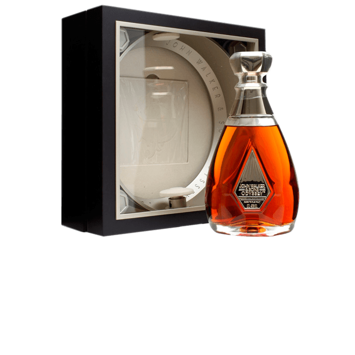 ★コルク折れあり★John Walker & Sons Odyssey700ml Whisky J.W. Odyssey 750ml - Blend Premium com Sabor Sofisticado e