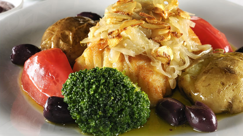 Rocambole de Bacalhau