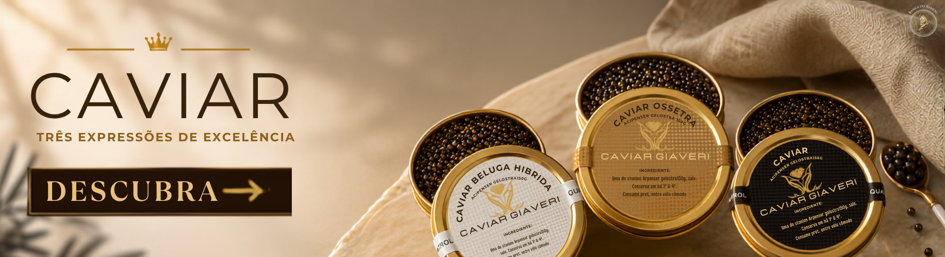 Luxos em caviar