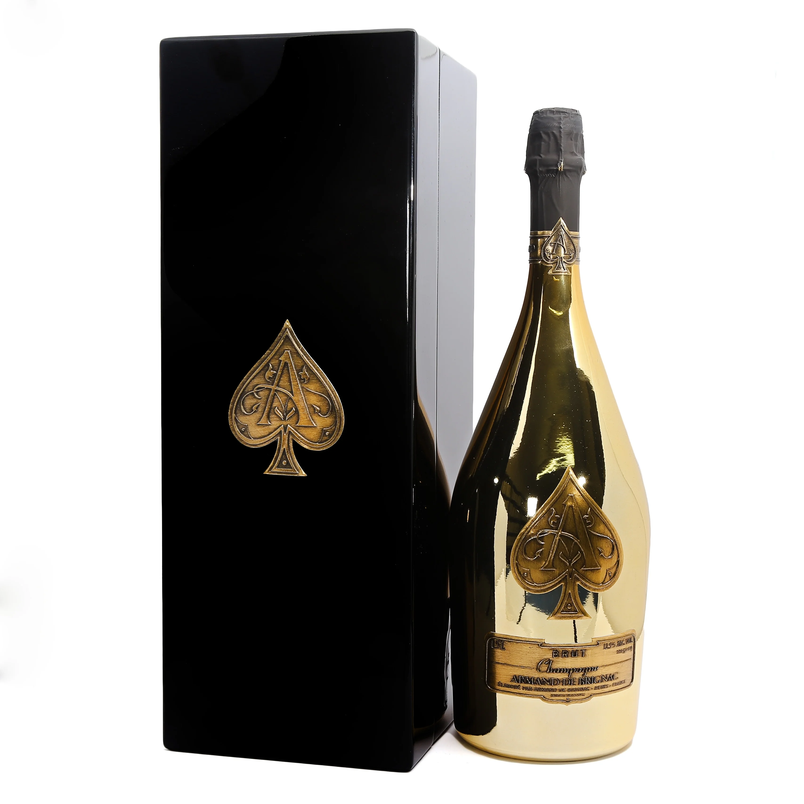 Armand de Brignac 750ml 5本 Champagne Armand de Brignac Gold (750ml) | Banca do Ramon | Banca