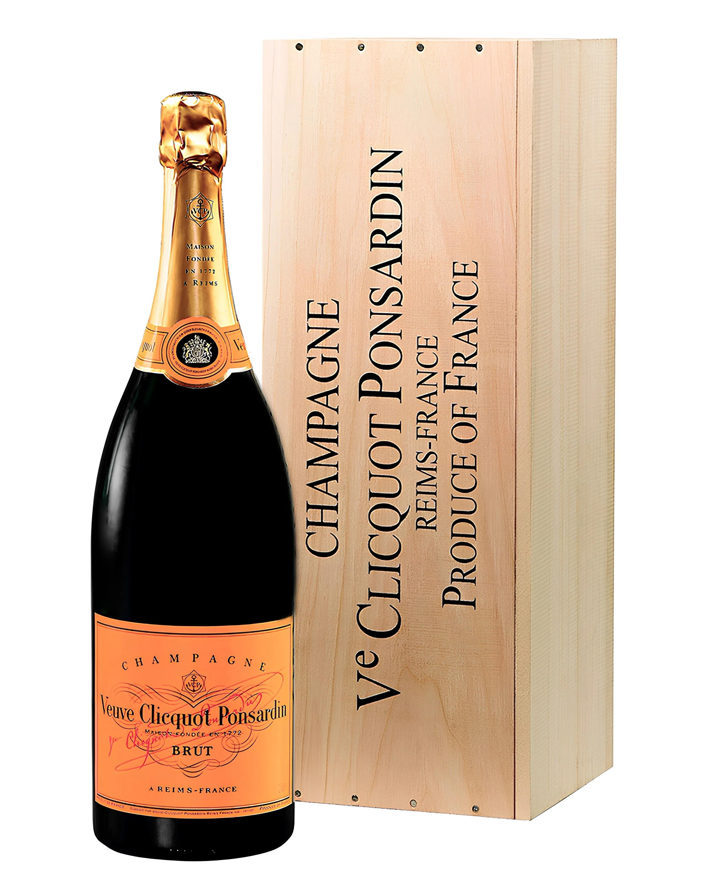 Champagne Veuve Clicquot Brut Jeroboam (3Litros) | Banca do Ramon