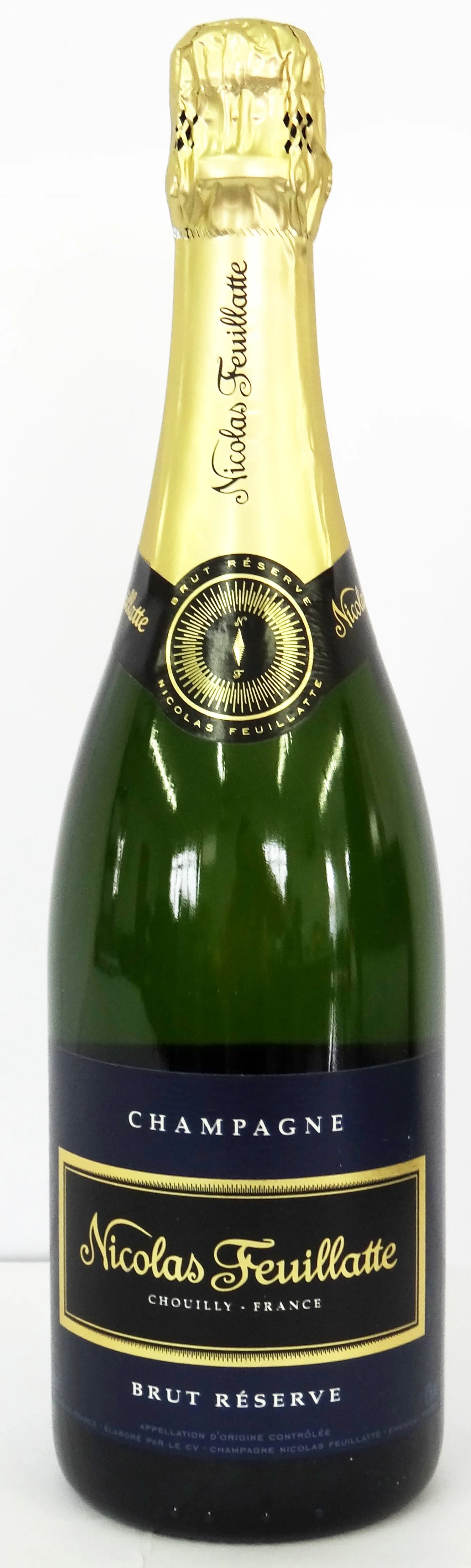Champagne Nicolas Feuillatte Brut Réserve (750ml) | Banca do Ramon