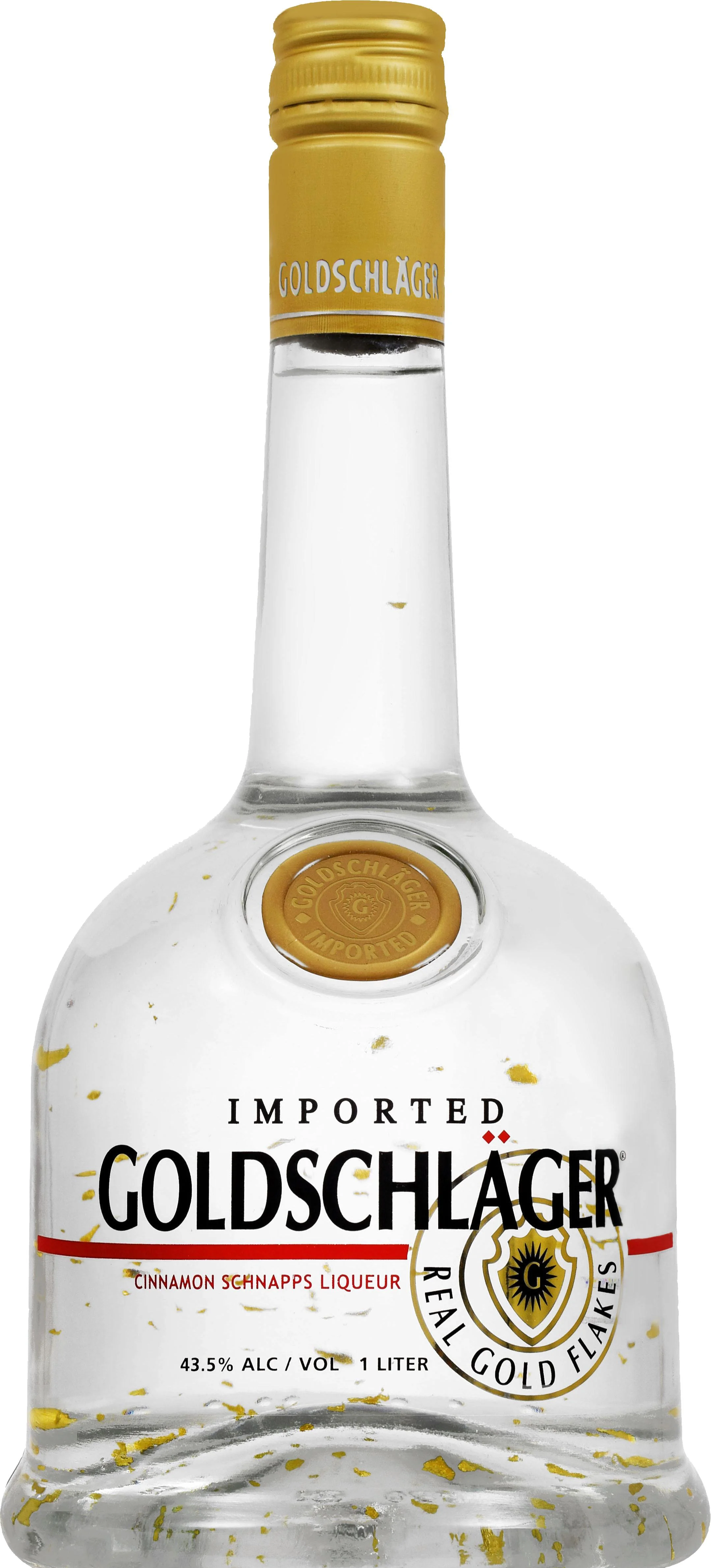 Licor De Canela Com Fios De Ouro Goldschlager (1L) | Banca Do