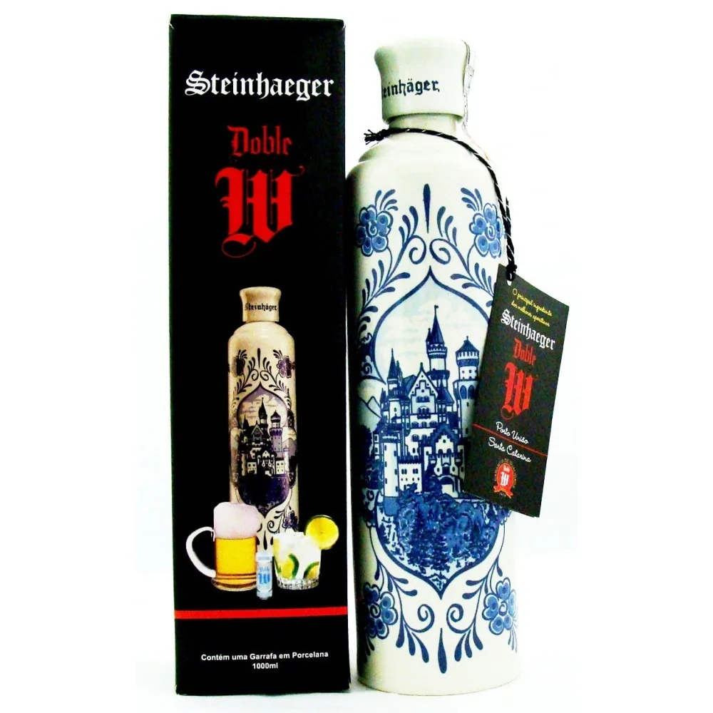 Aperitivo Steinhaeger Doble W Luxo Porcelana Azul (1L)