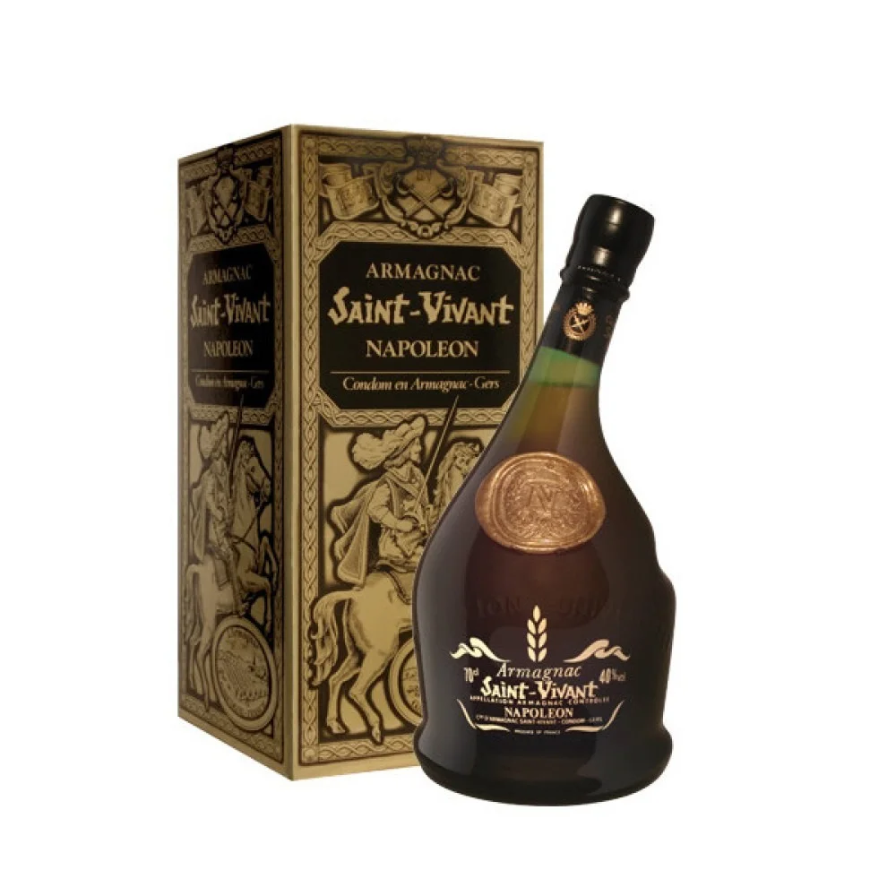 ブランデー Saint-Vivant Armagnac X.O. 700ml Conhaque Armagnac Saint-Vivant Napoleon (700ml) | Banca Do Ramon