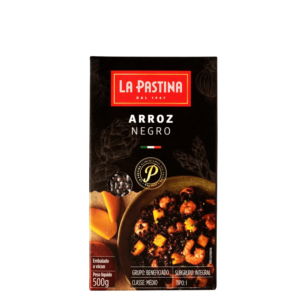 Arroz Negro La Pastina 500g