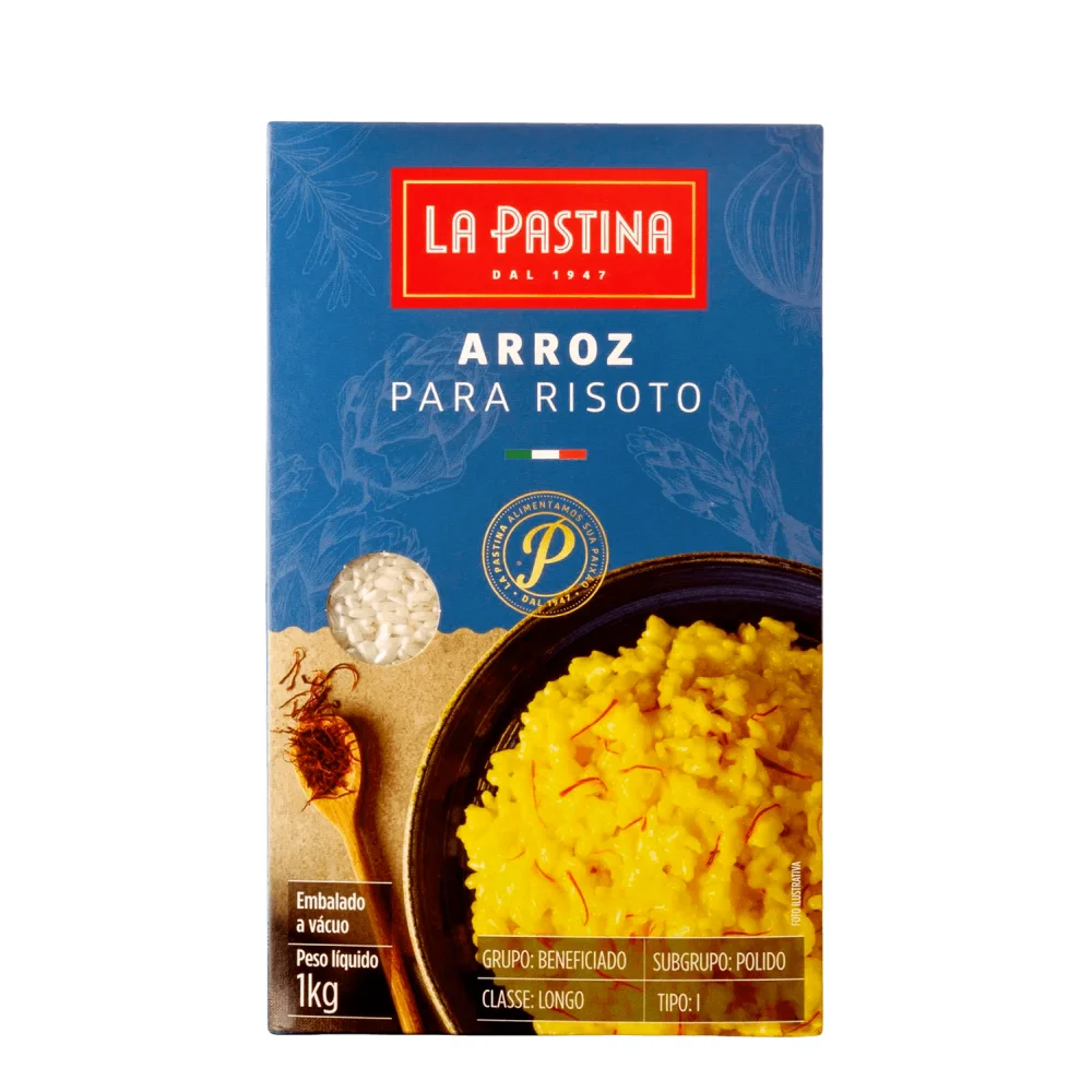 Arroz para Risoto La Pastina 1Kg