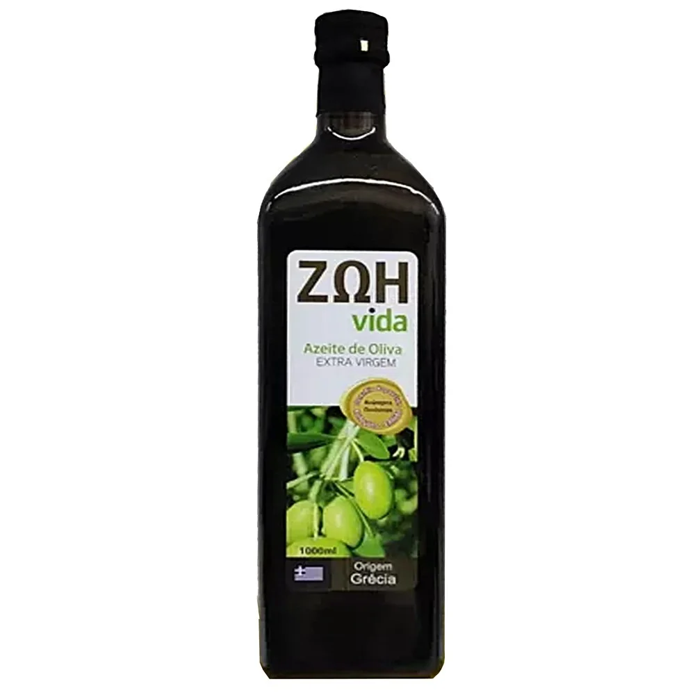 Azeite Grego Zoh Vida Vidro 1L
