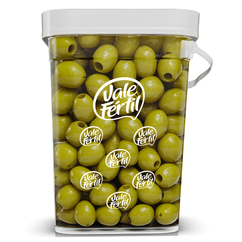 Balde Azeitona Verde Gordal sem Caroço Vale Fértil 3,2Kg