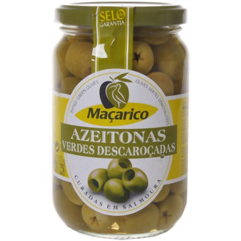 Azeitonas Verdes SEM CAROÇO Maçarico 345g