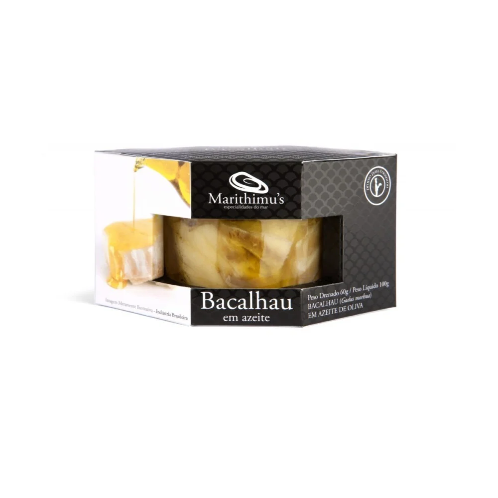 Bacalhau em Azeite de Oliva 100g
