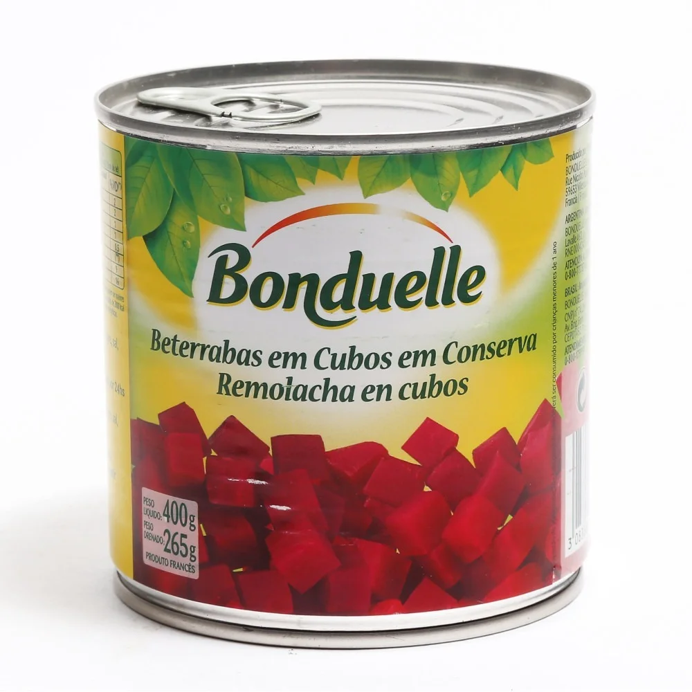 Beterrabas em cubos Bonduelle (400g)