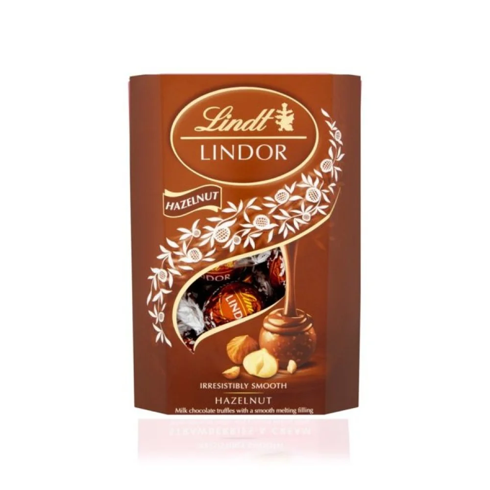 Bombons De Chocolate Com Avelã Lindt 200g