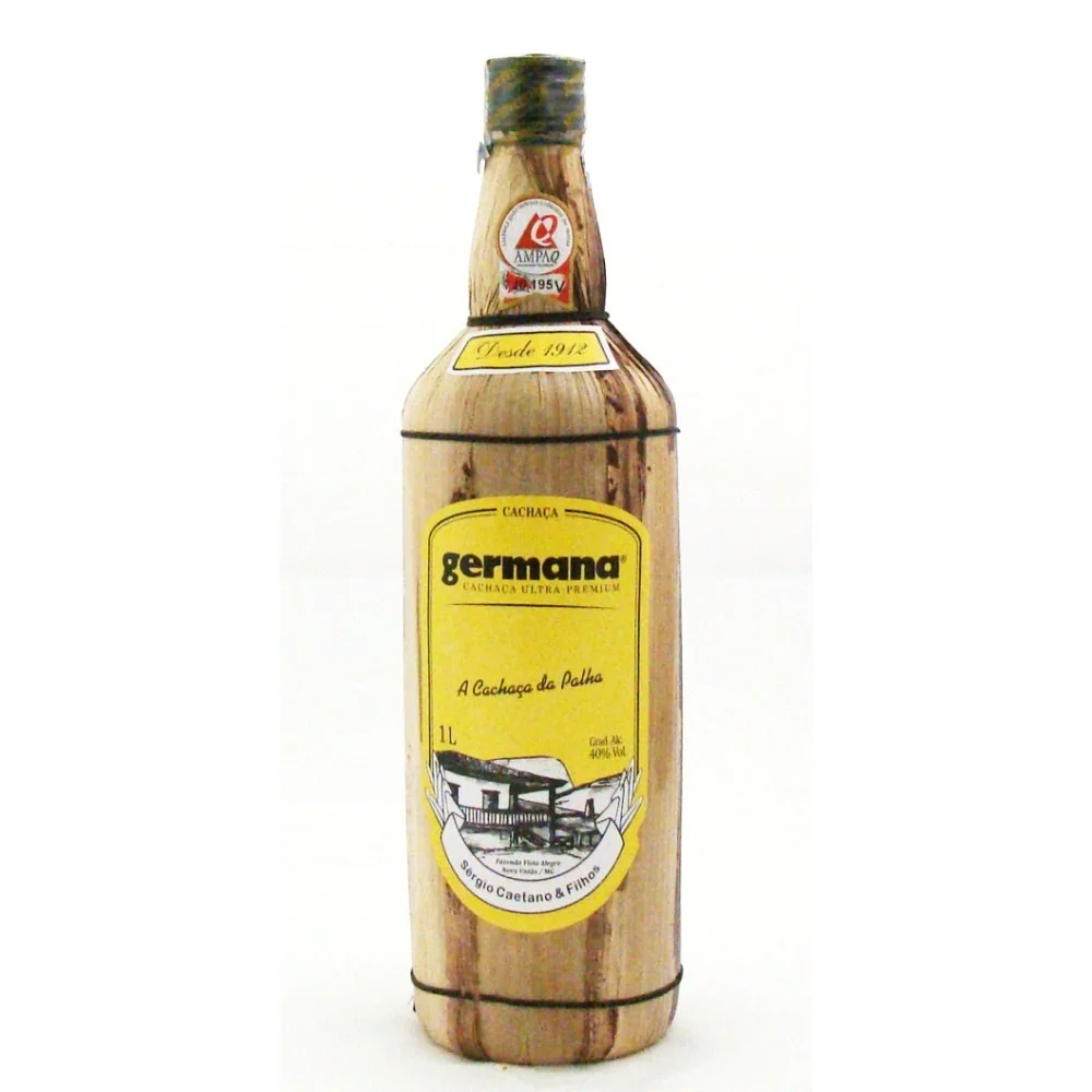 Cachaça Germana Empalhada Premium (1L)