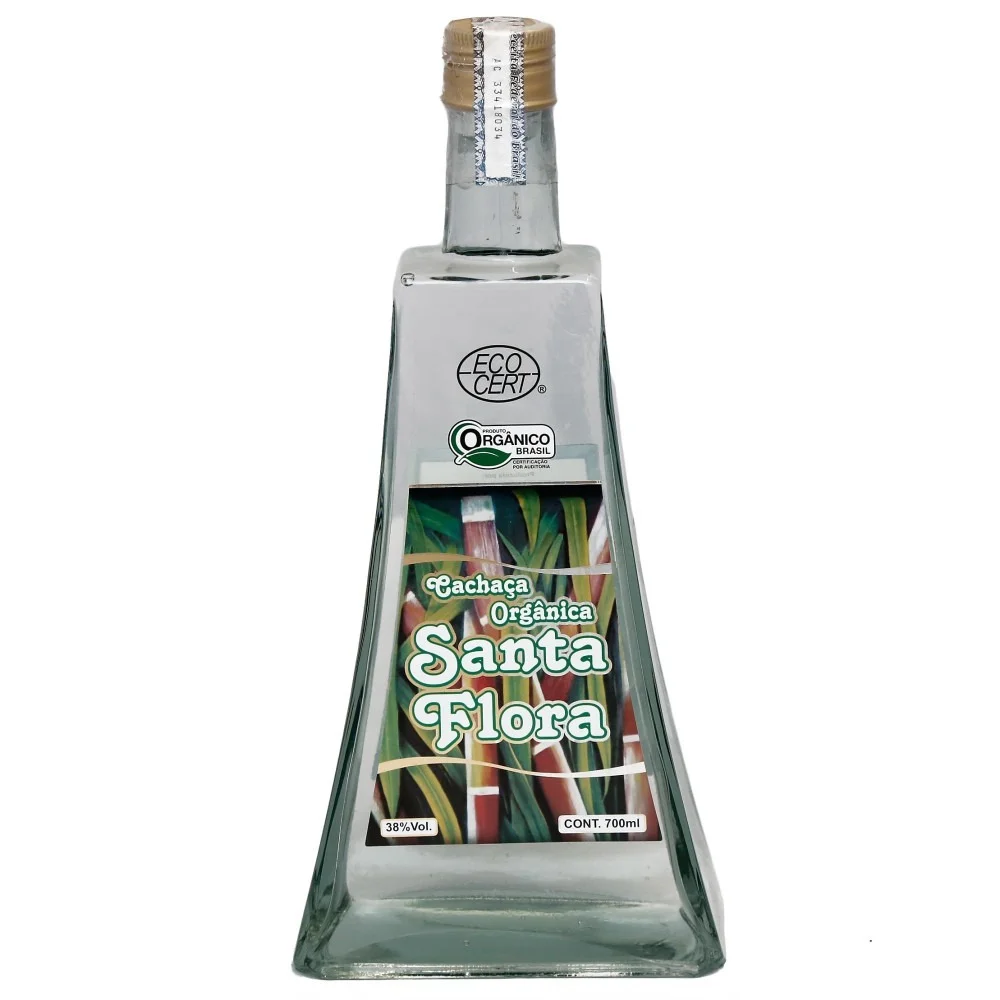 Cachaça Orgânica Santa Flora (700ml)