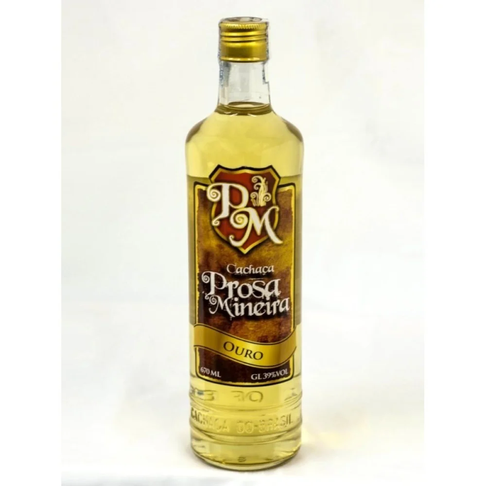 Cachaça Prosa Mineira Ouro (670ml)