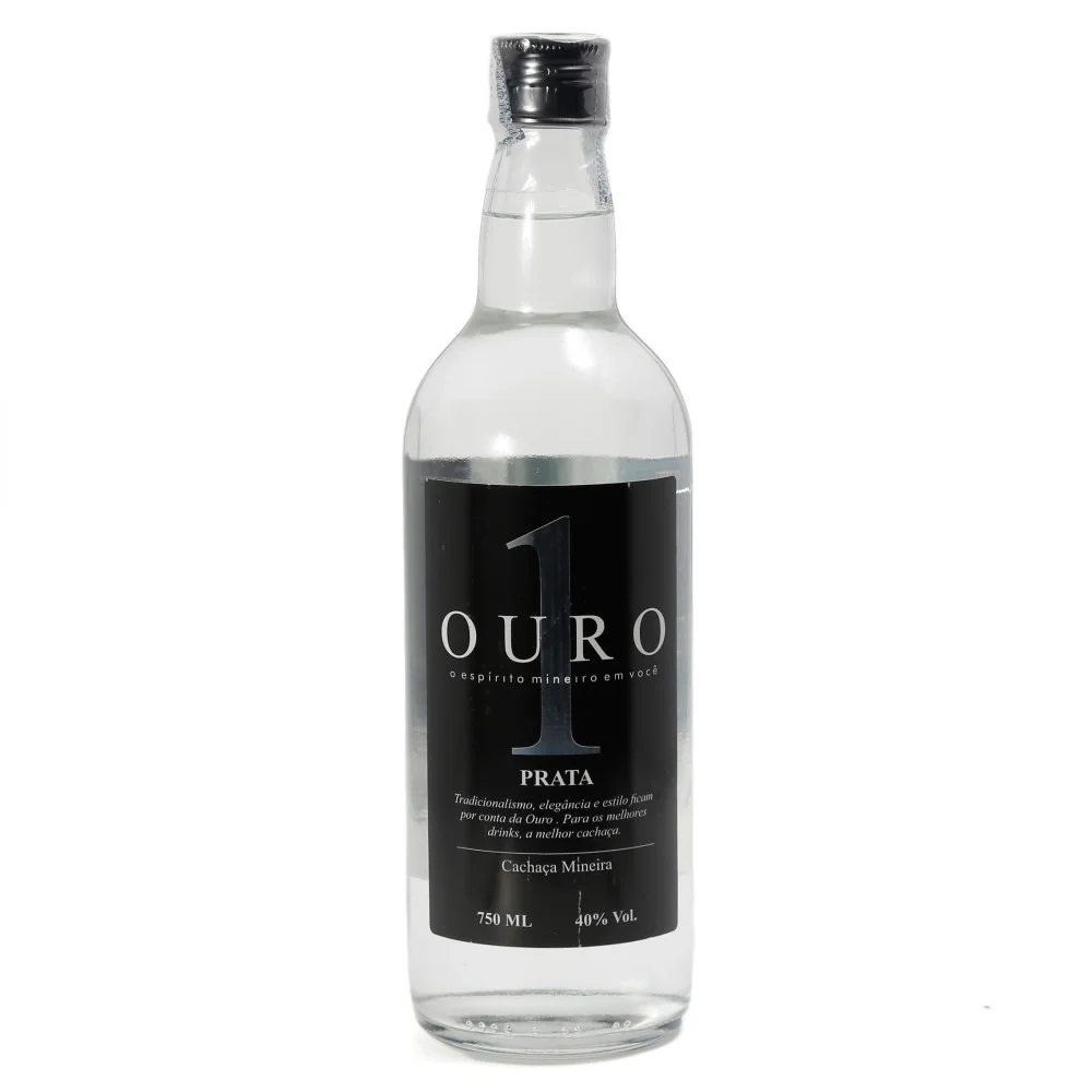 Cachaça Ouro 1 Prata (750ml)