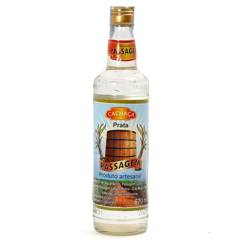 Cachaça Passagem Prata (670ml)