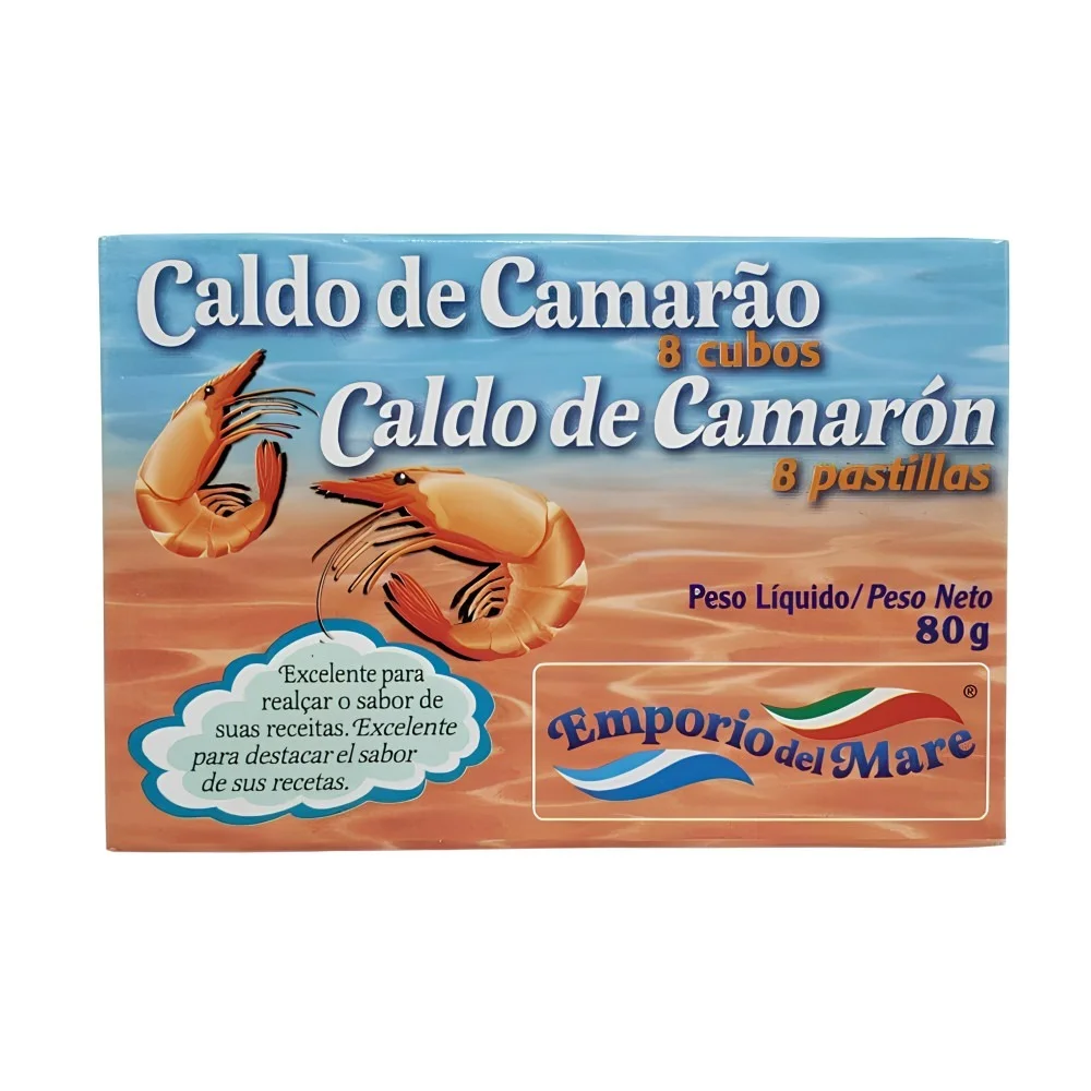 Caldo de Camarão Emporio del Mare 80g